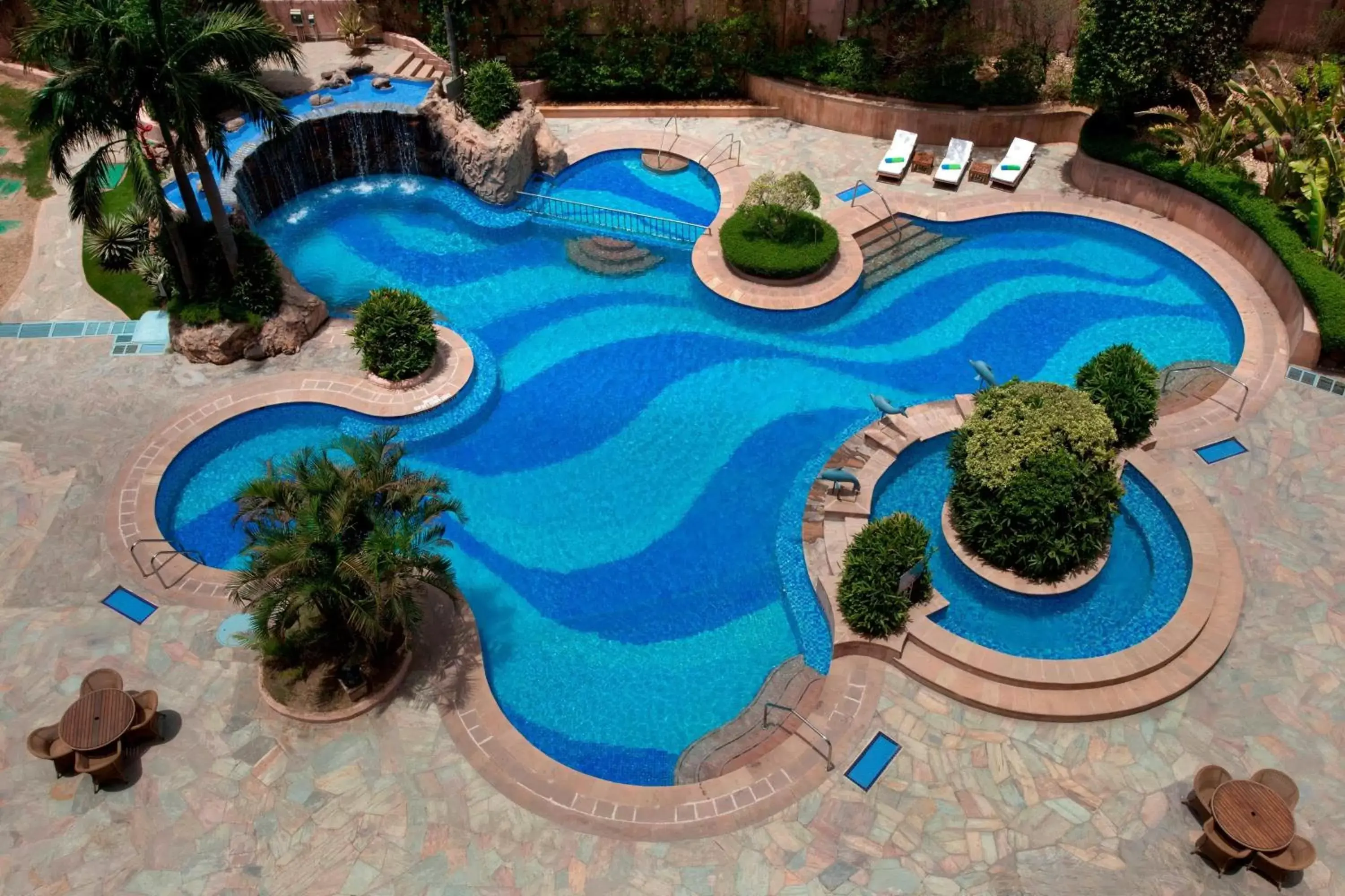 Swimming pool, Pool View in Sheraton New Delhi Hotel