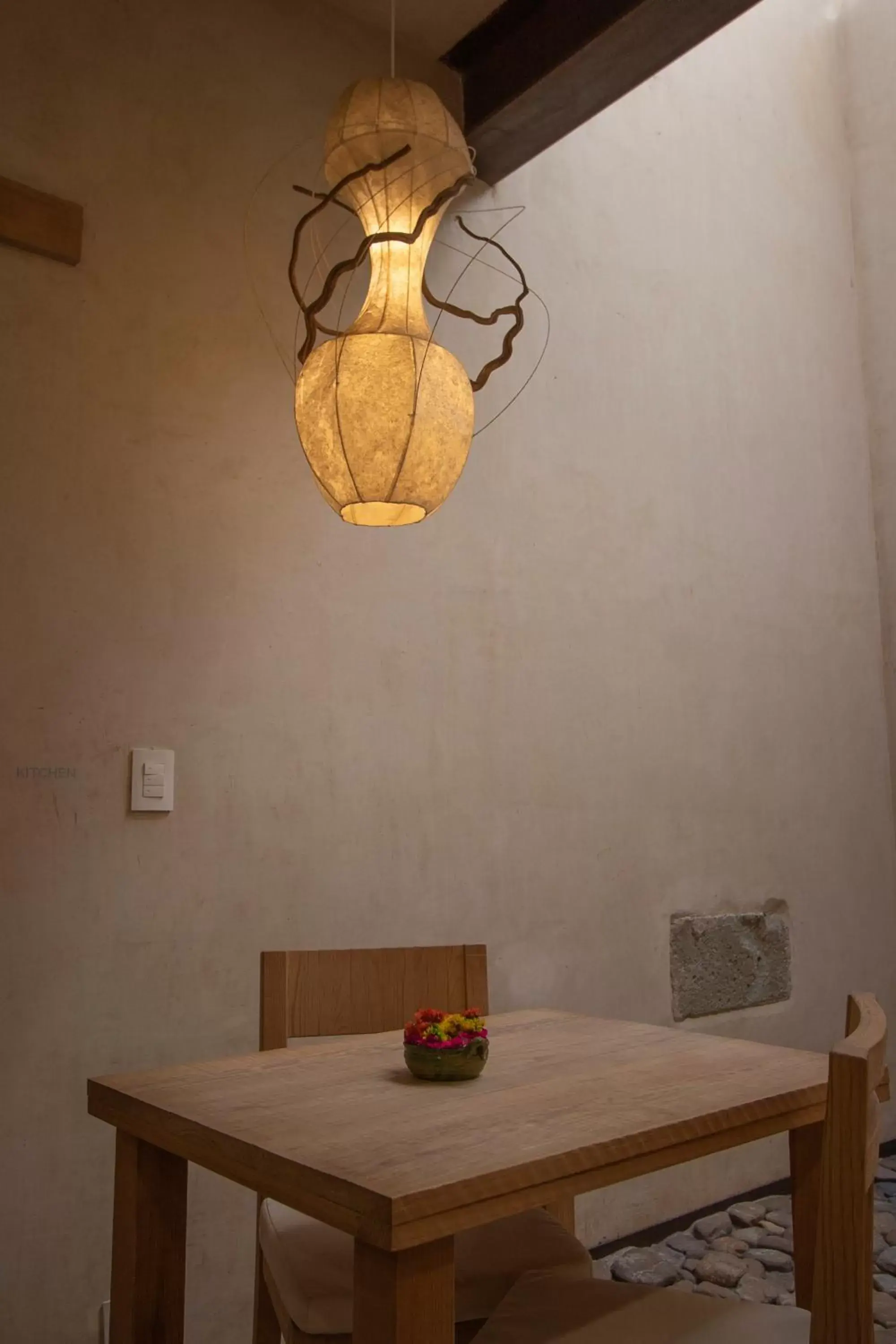 Decorative detail, Dining Area in Casa Carmen Reforma