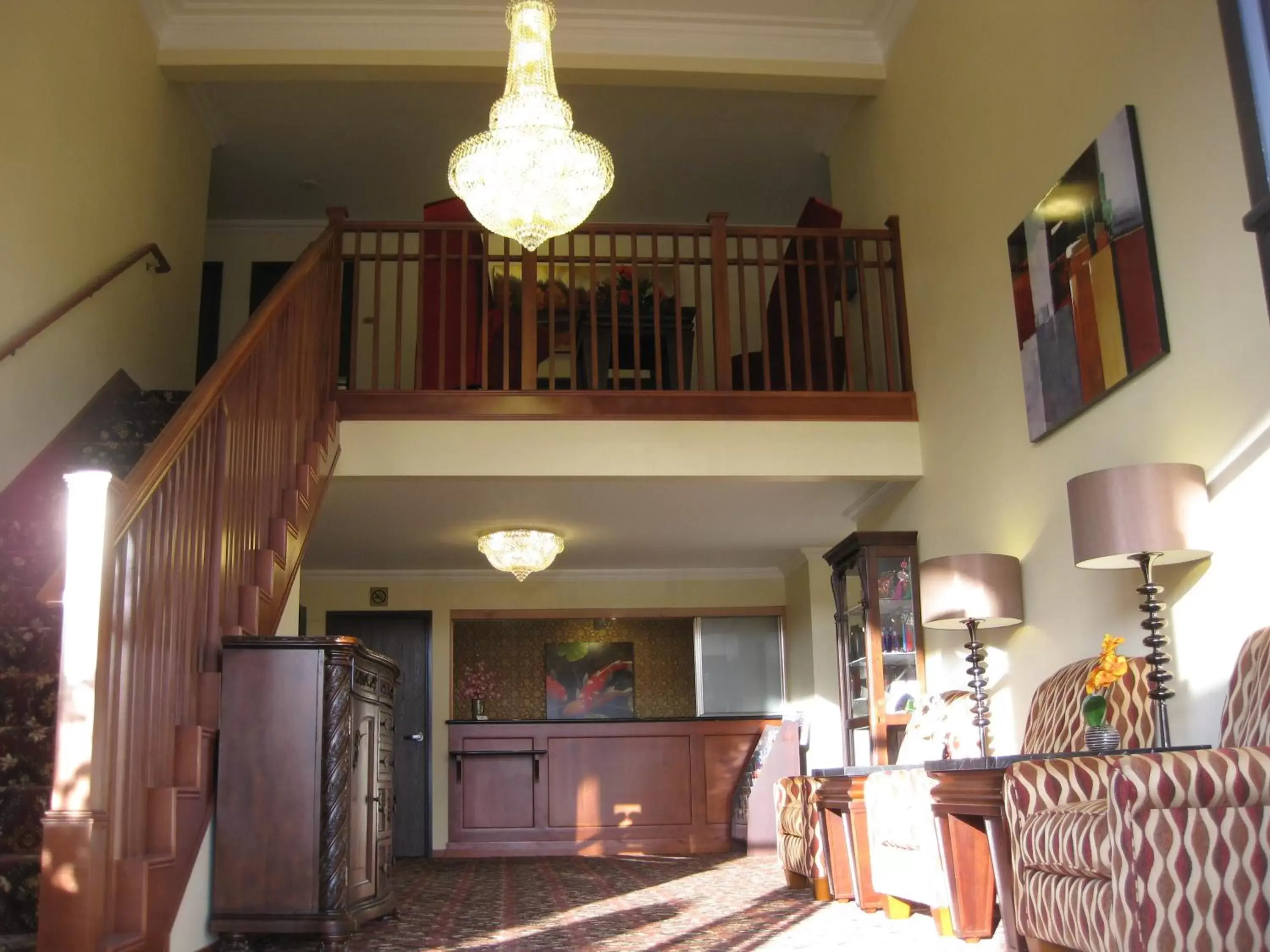 Lobby or reception in Acorn Motor Inn