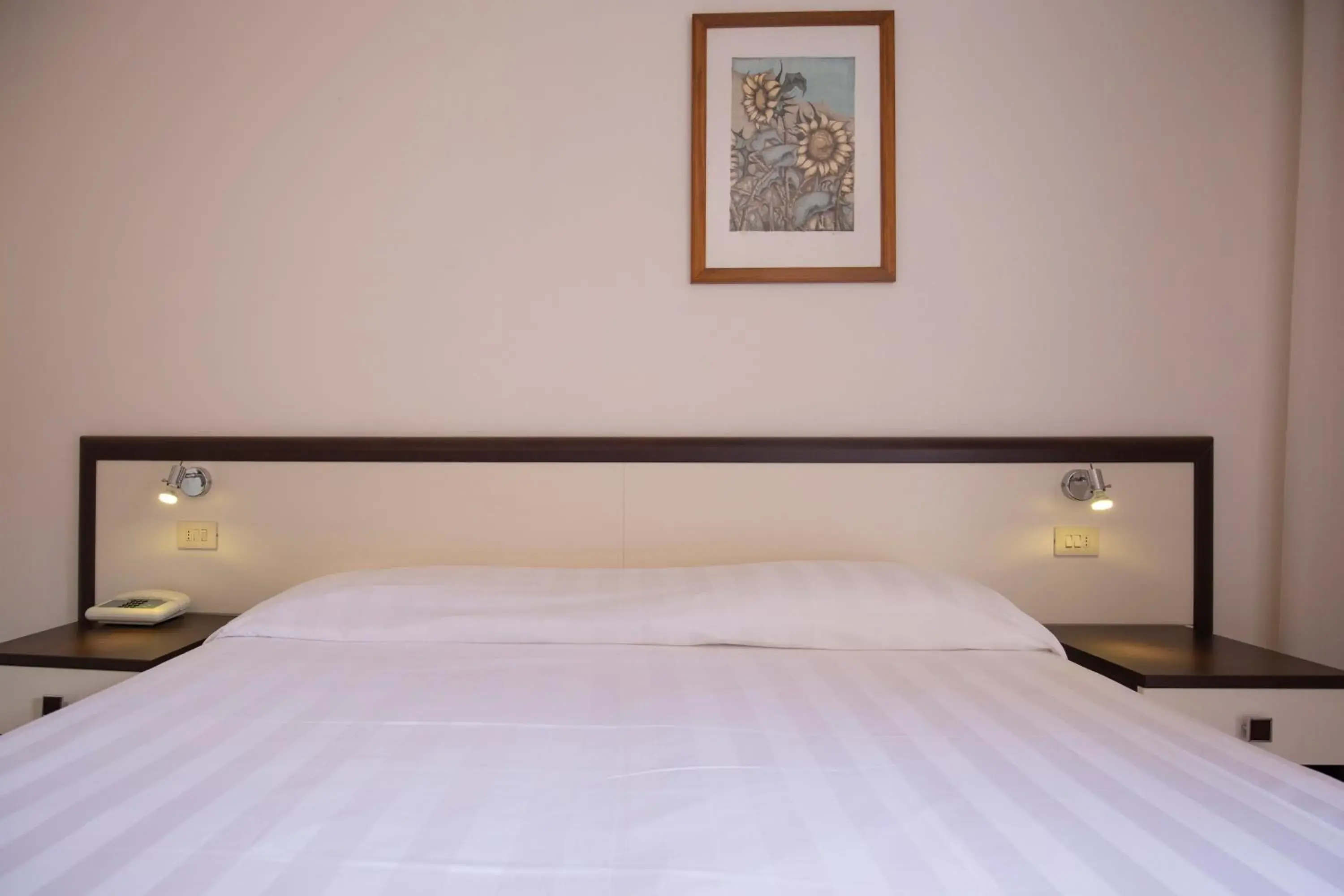 Bed in Hotel Fabricia