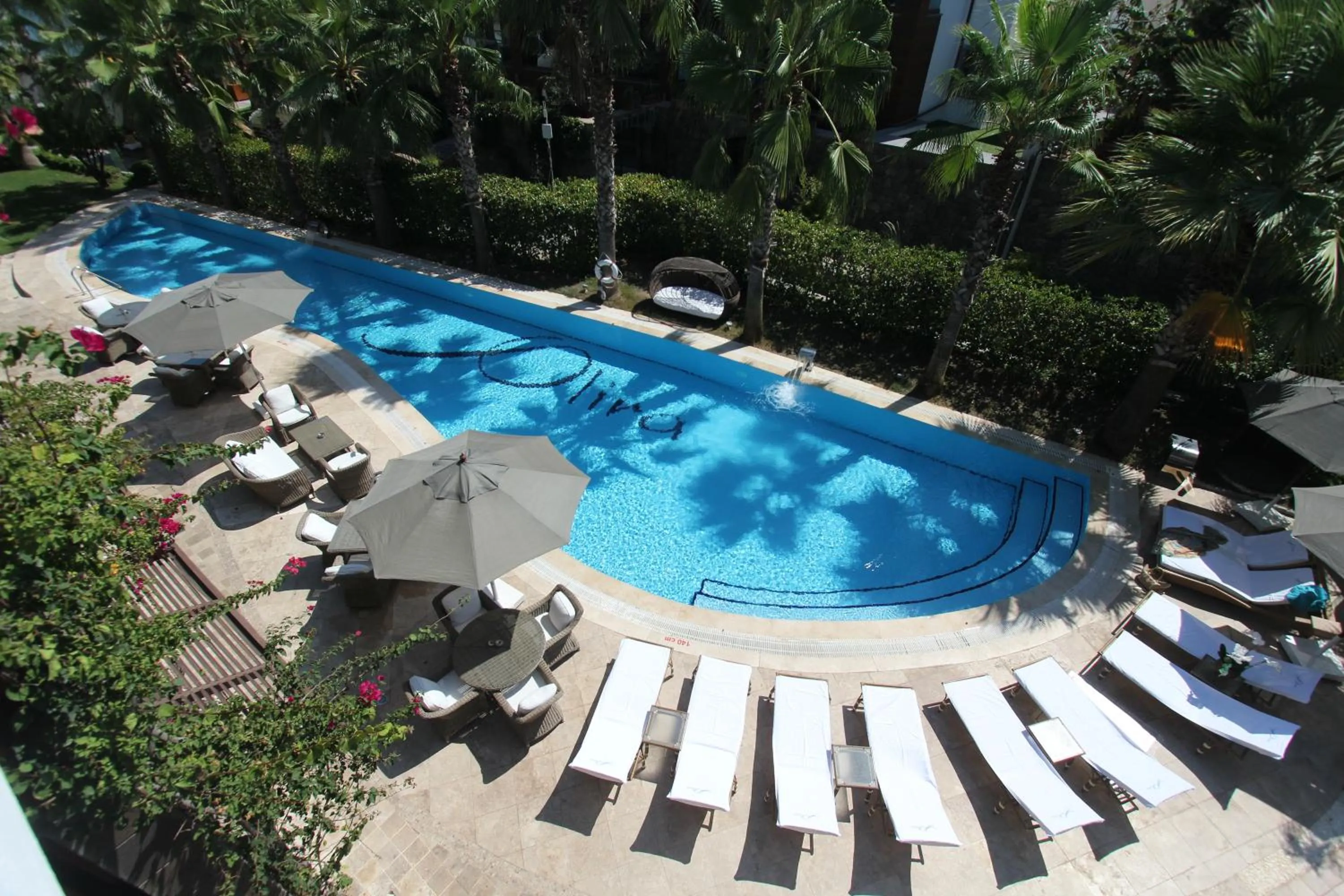 Swimming pool in Olira Boutique Hotel&SPA