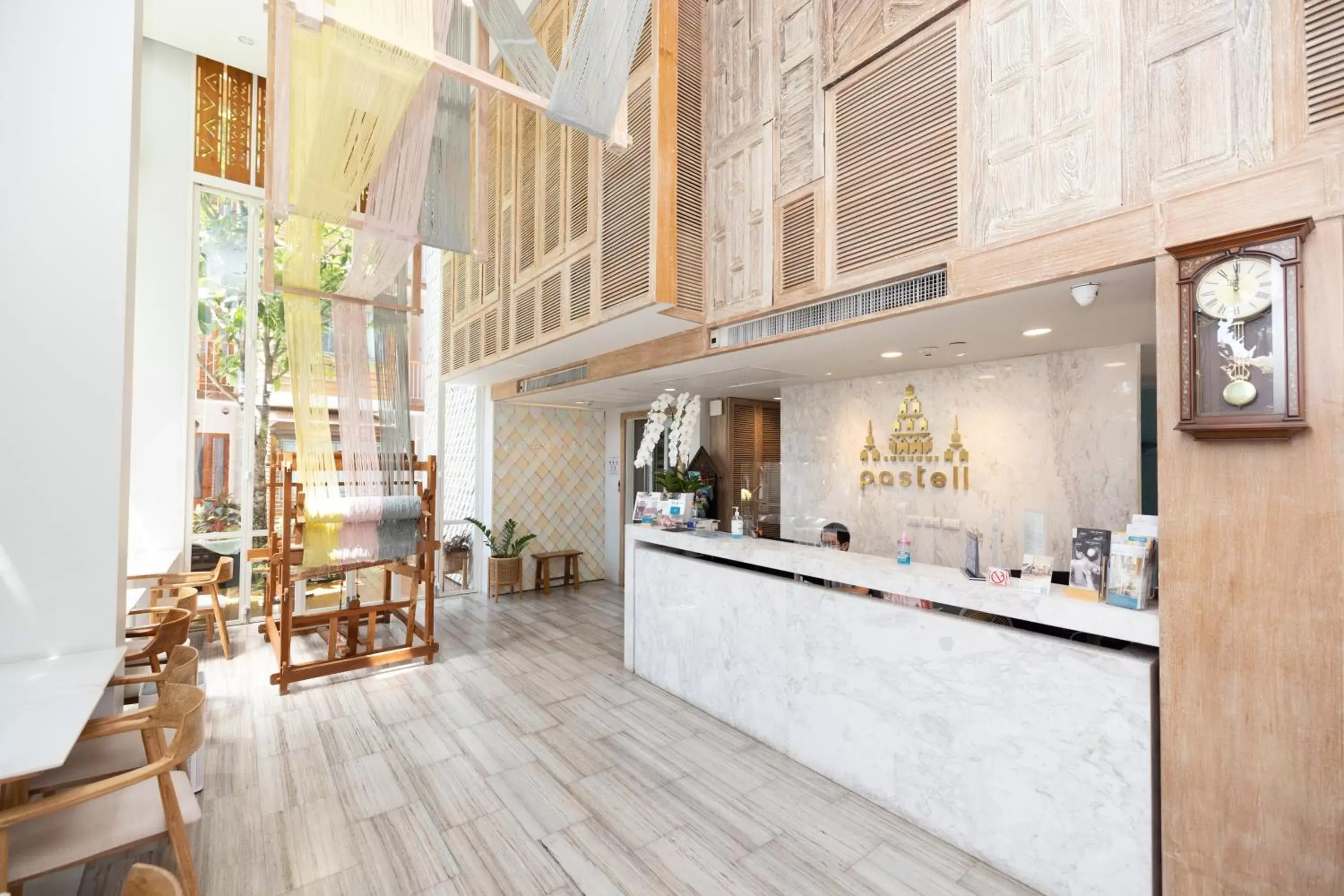 Lobby or reception in Pastell Oldtown Chiang Mai SHA Extra Plus