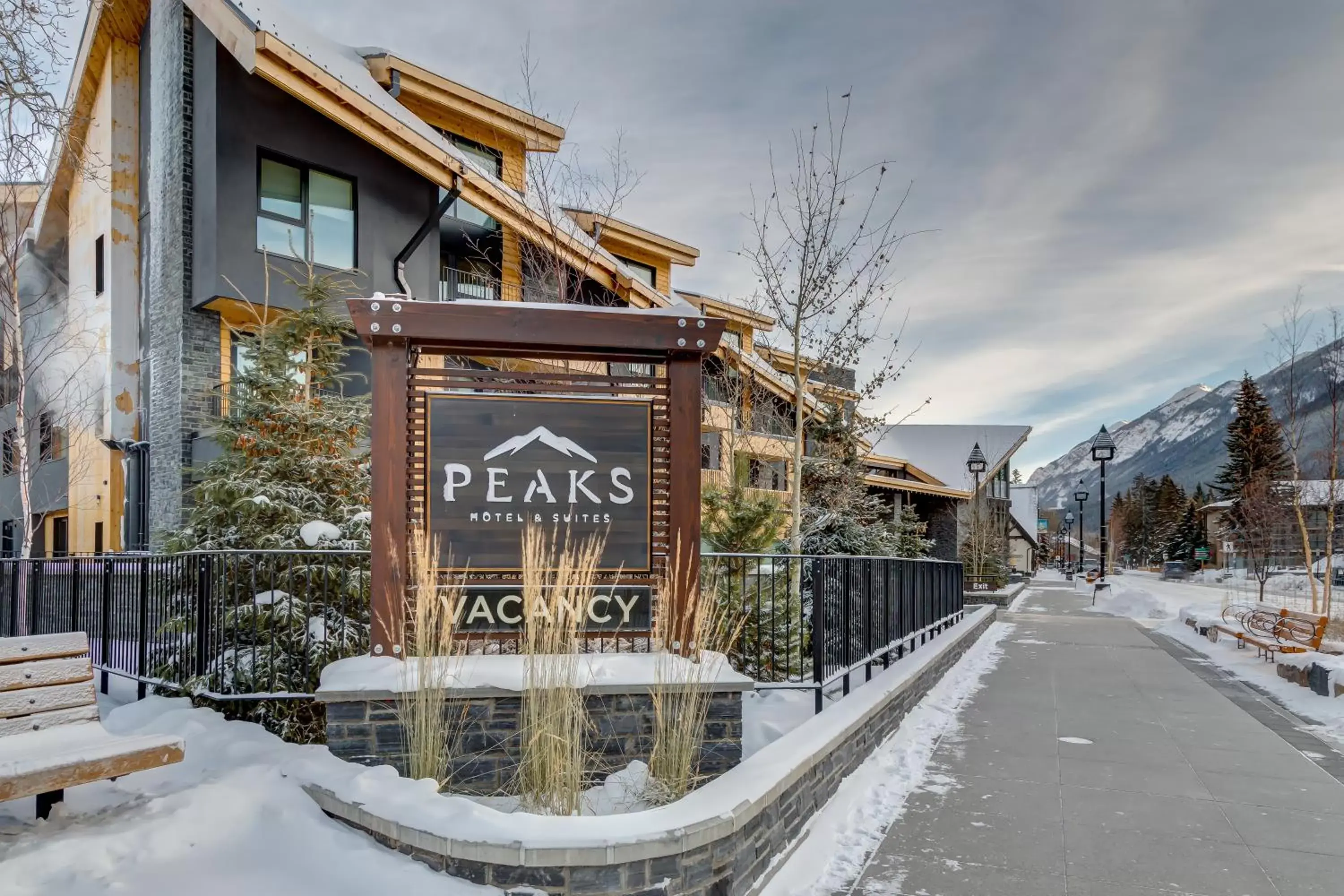 Winter in Peaks Hotel and Suites