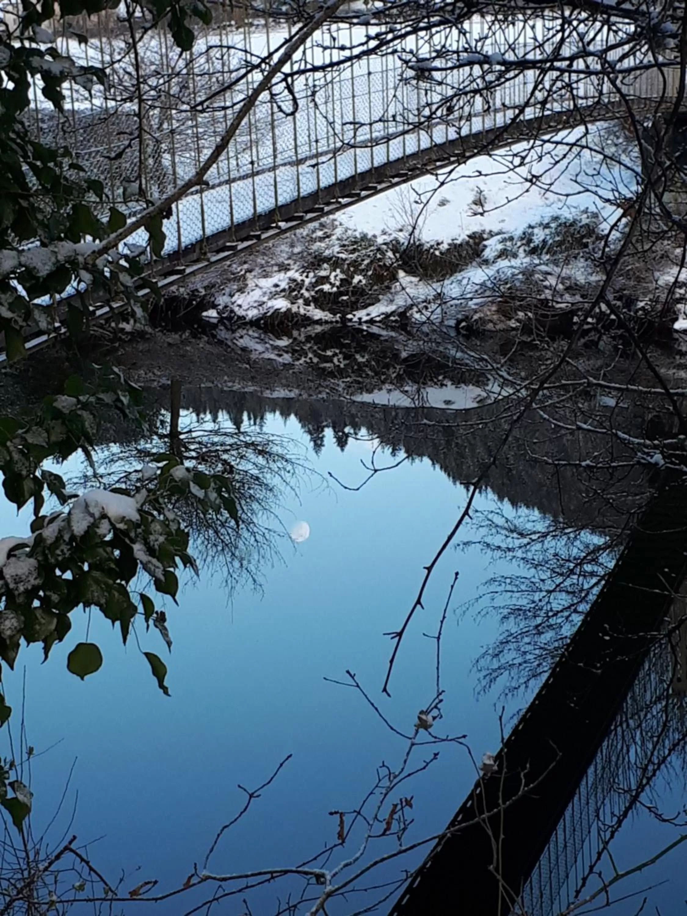 Nearby landmark, Winter in Aberconwy House B&B