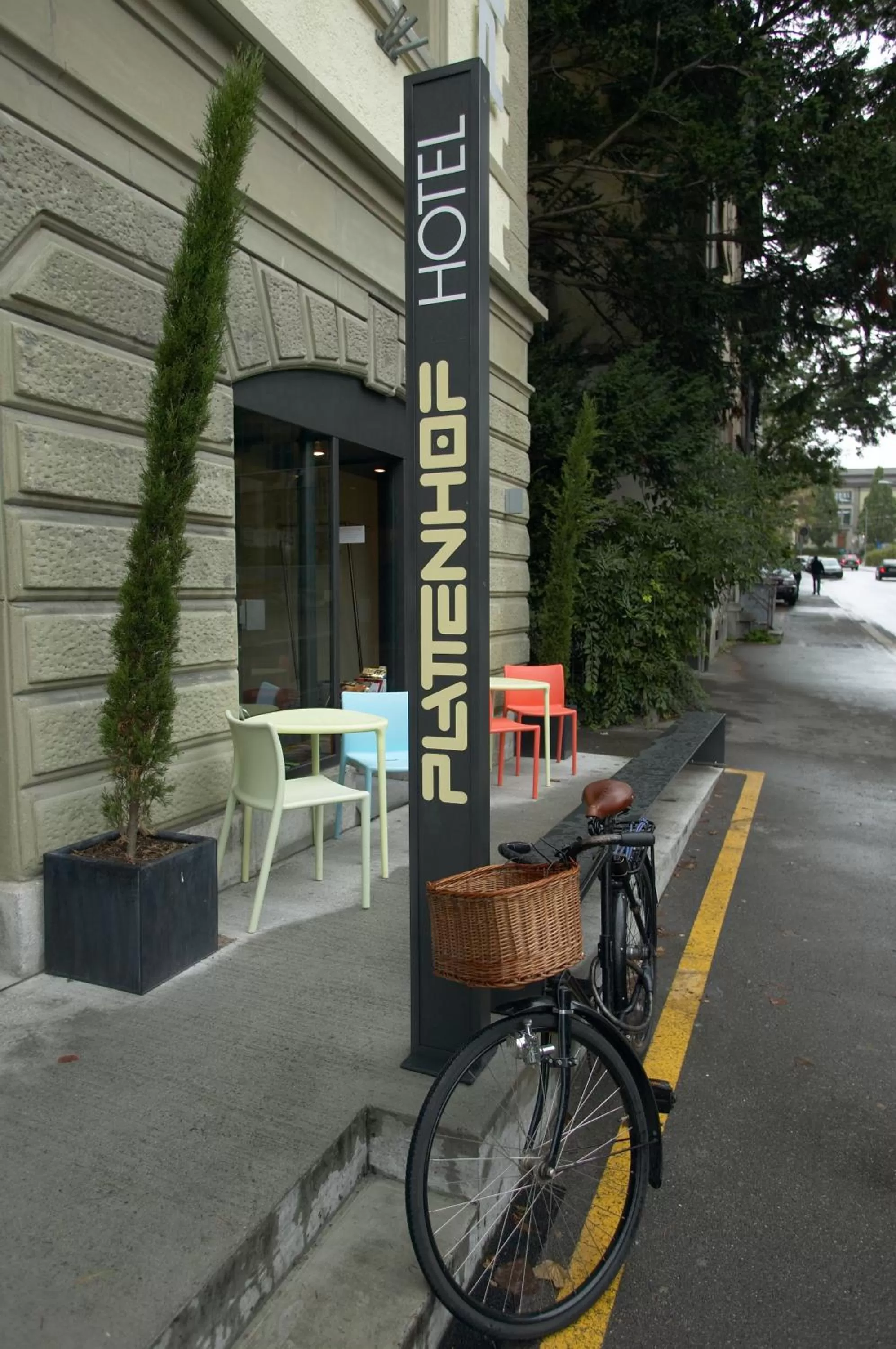 Facade/entrance in Design Hotel Plattenhof