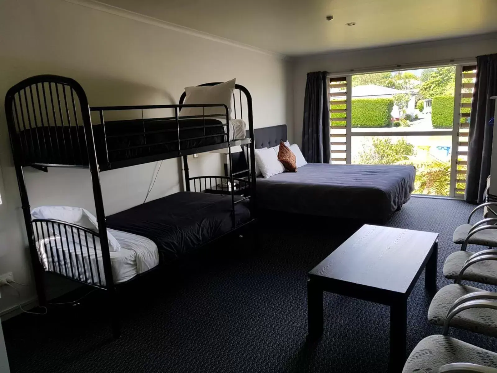 bunk bed in Silver Fern Lodge