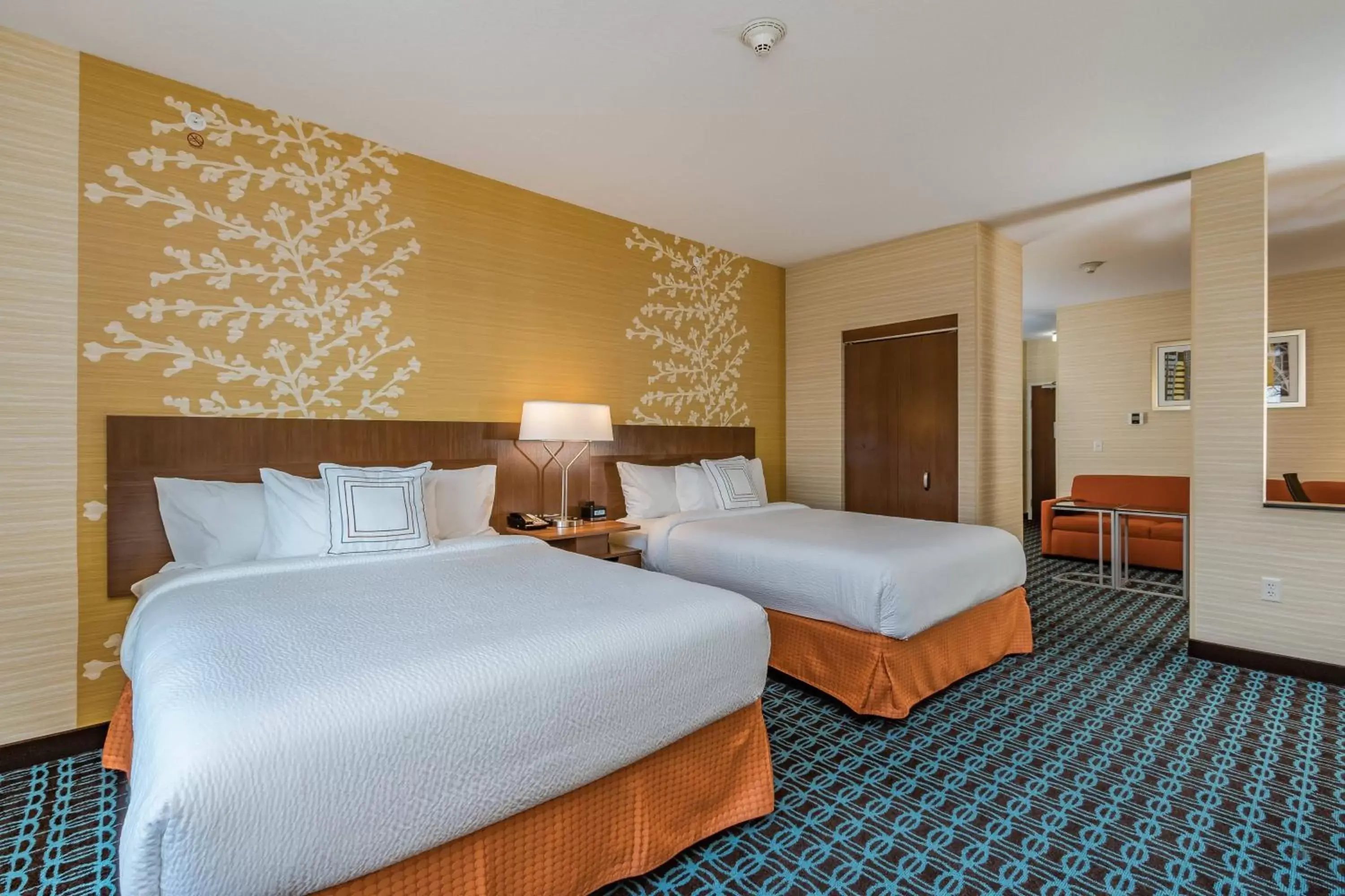 Bedroom, Bed in Fairfield Inn & Suites by Marriott Elkhart