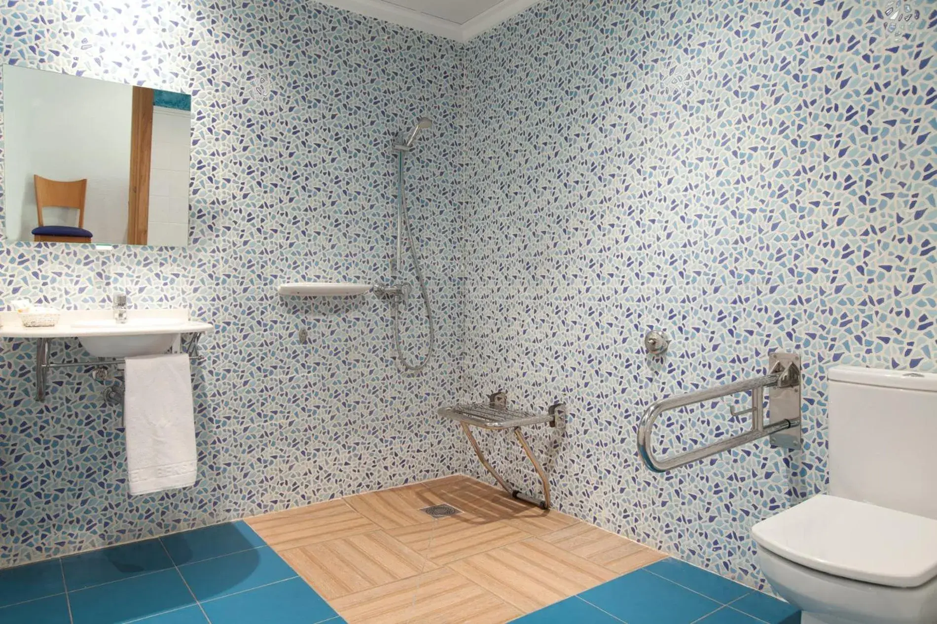 Bathroom in Hotel Bersoca