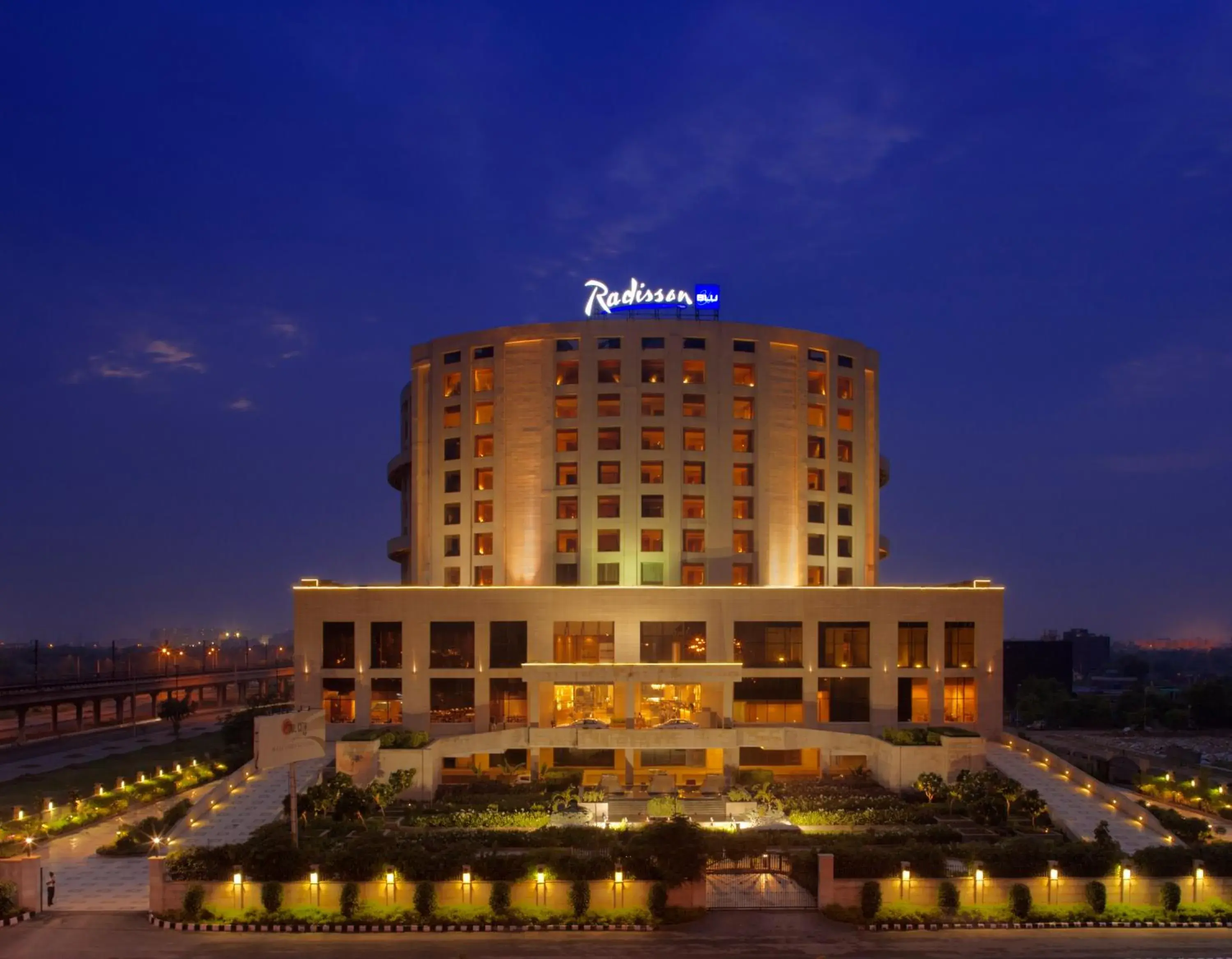 Facade/entrance, Property Building in Radisson Blu Hotel New Delhi Dwarka