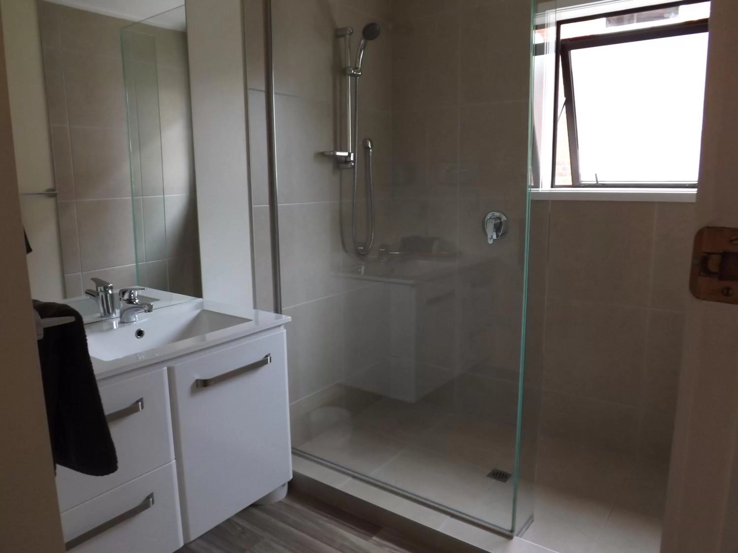 Shower in 755 Regal Court Motel