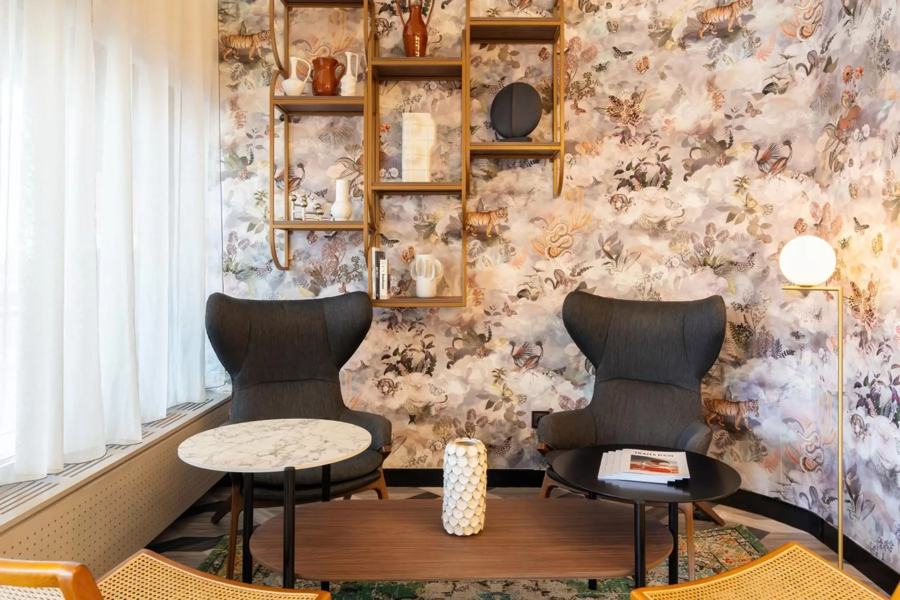 Lobby or reception, Seating Area in Le Splendid Hotel Lac D'Annecy - Handwritten Collection