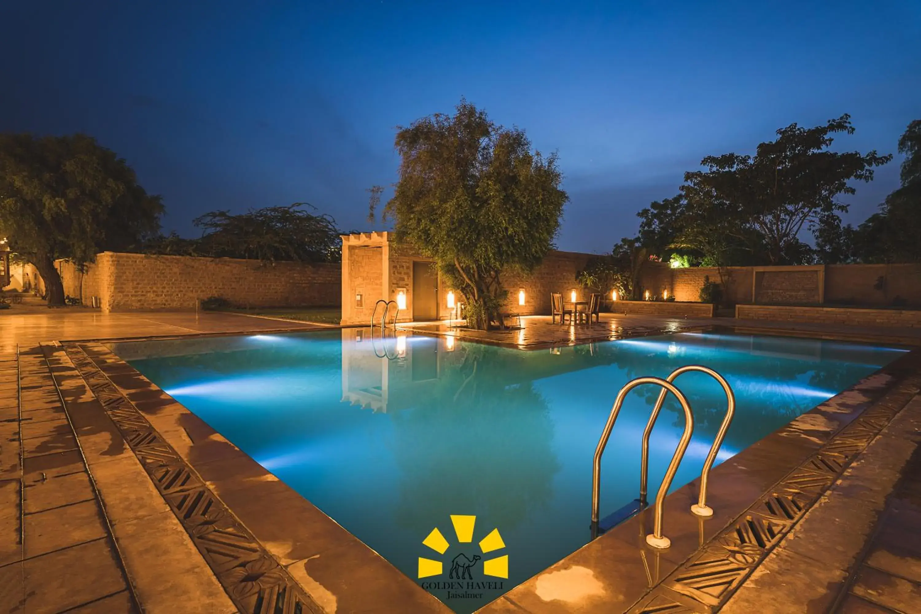 Swimming Pool in Golden Haveli