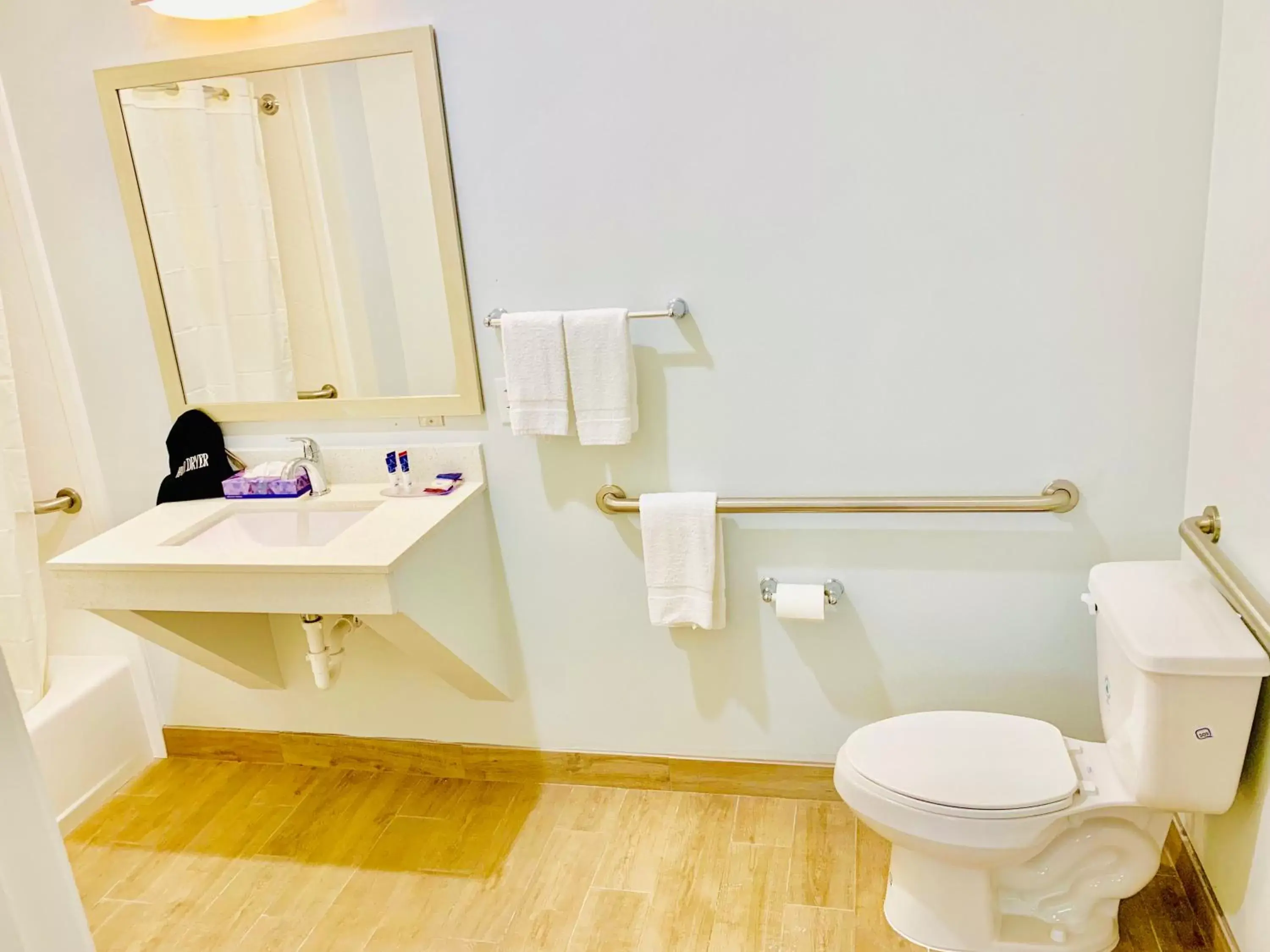 Bathroom in Americas Best Value Inn & Suites Porter North Houston