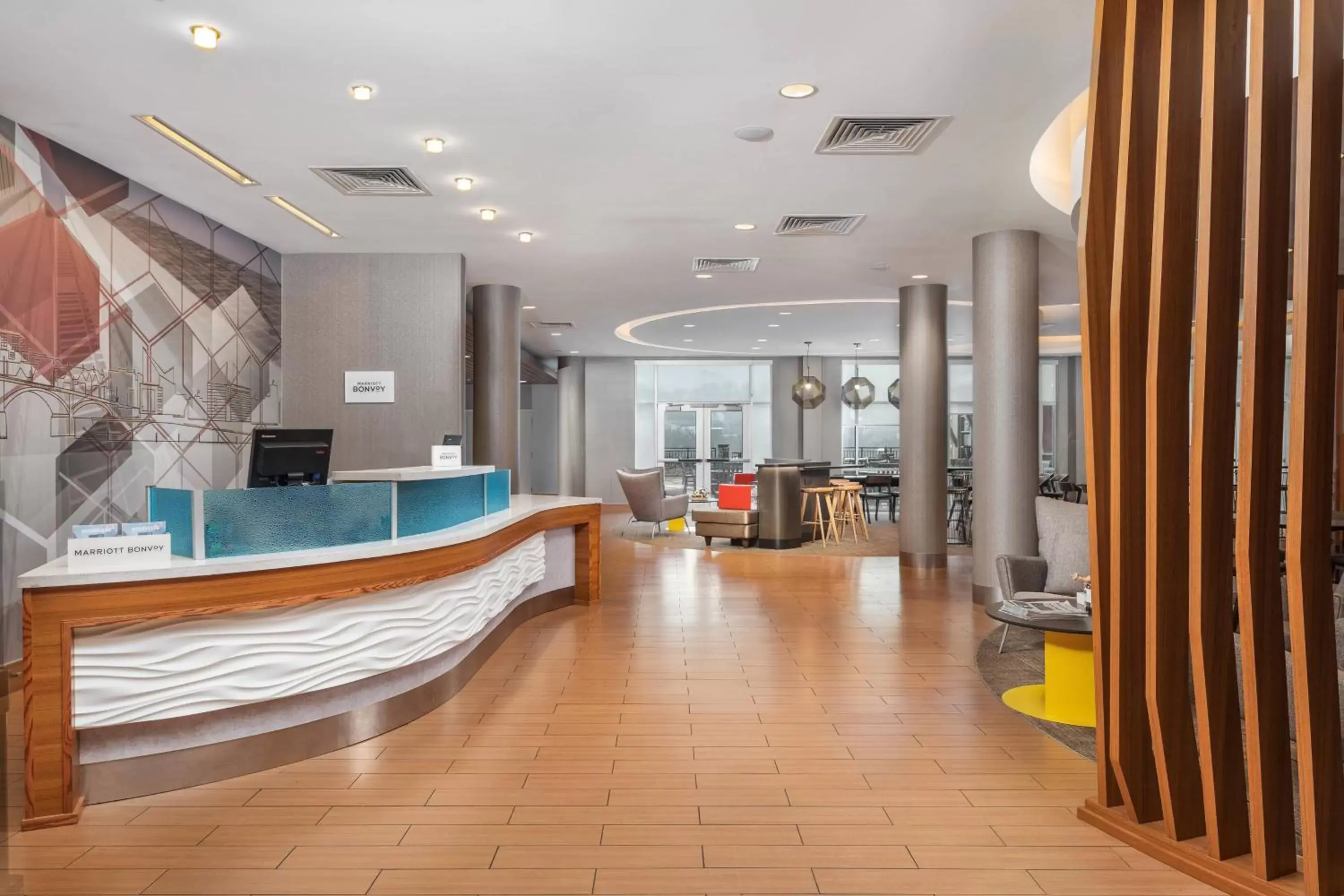 Lobby or reception in SpringHill Suites by Marriott Downtown Chattanooga/Cameron Harbor
