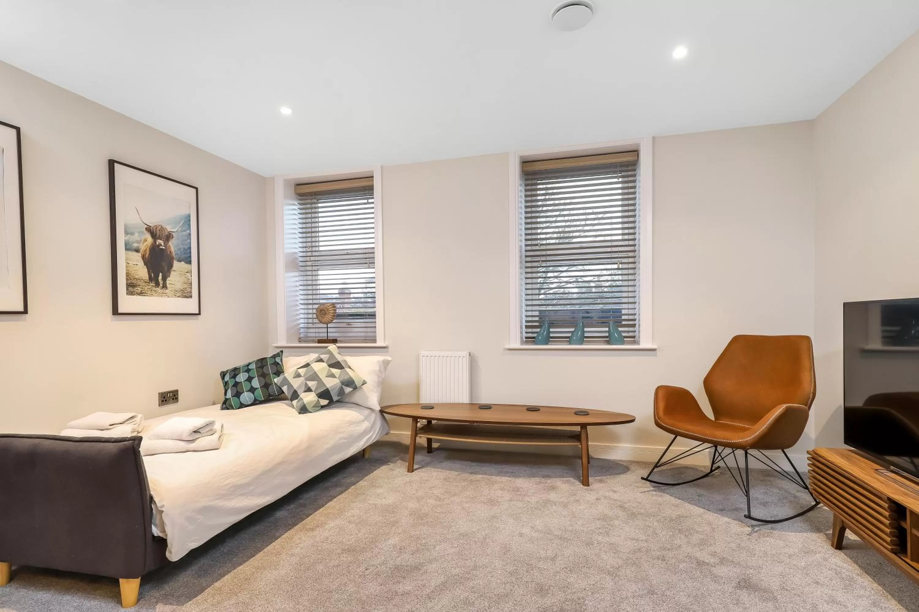 Bed in Executive Apartments