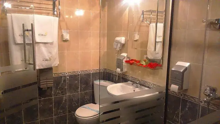 Photo of the whole room, Bathroom in Vitoshko Lale Hotel