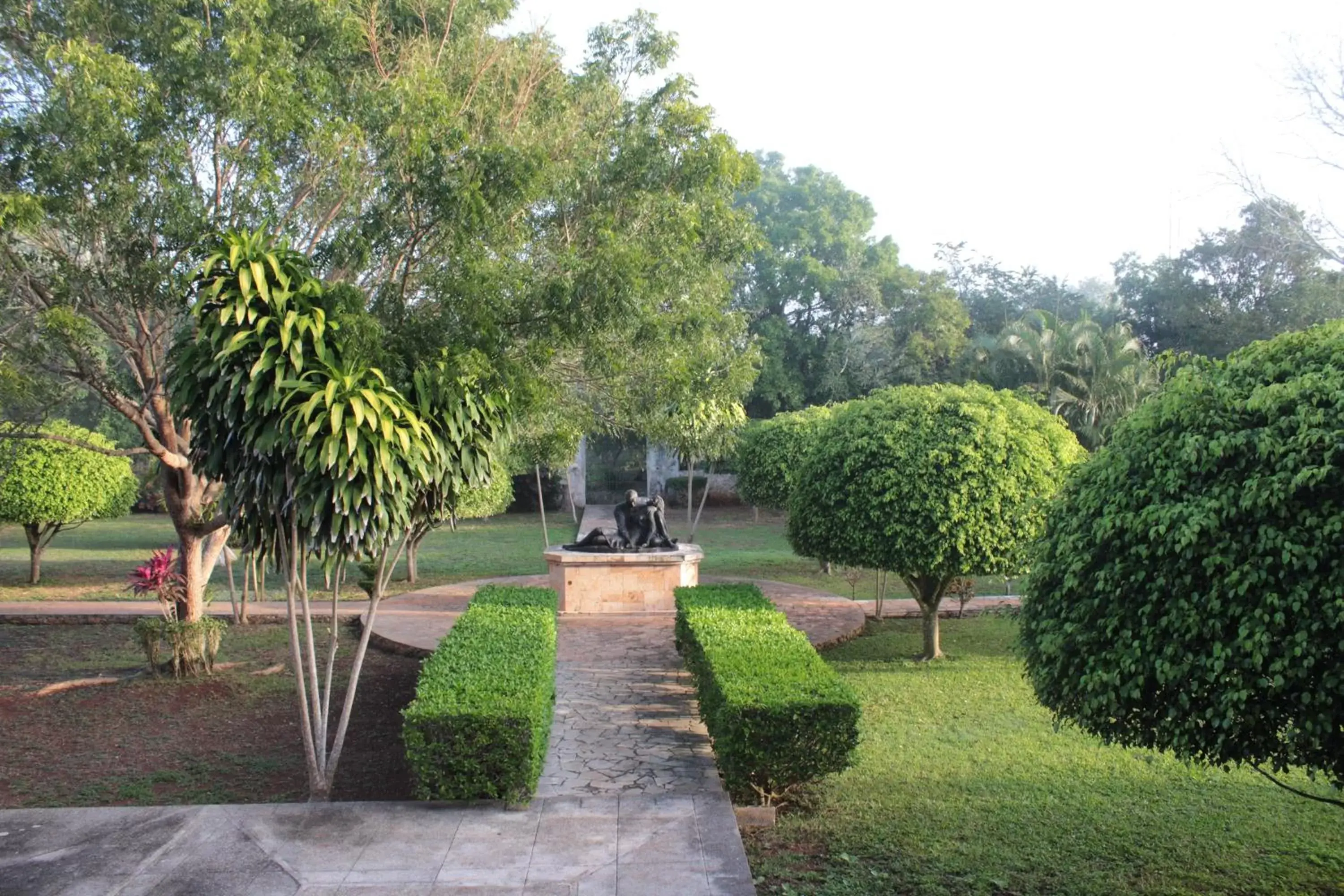 Garden in Hacienda Kaan Ac