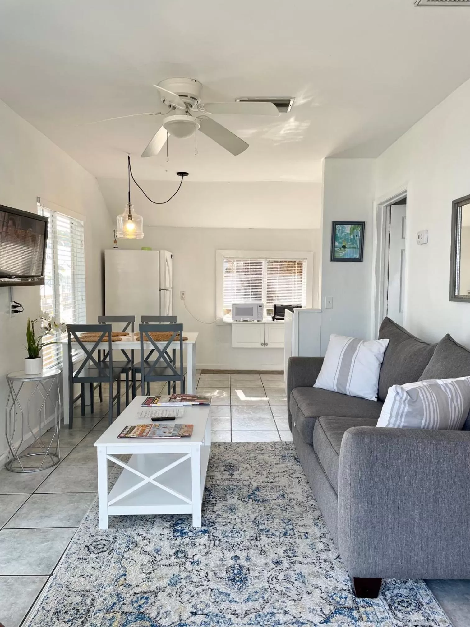 Living room in Turtle Beach Resort