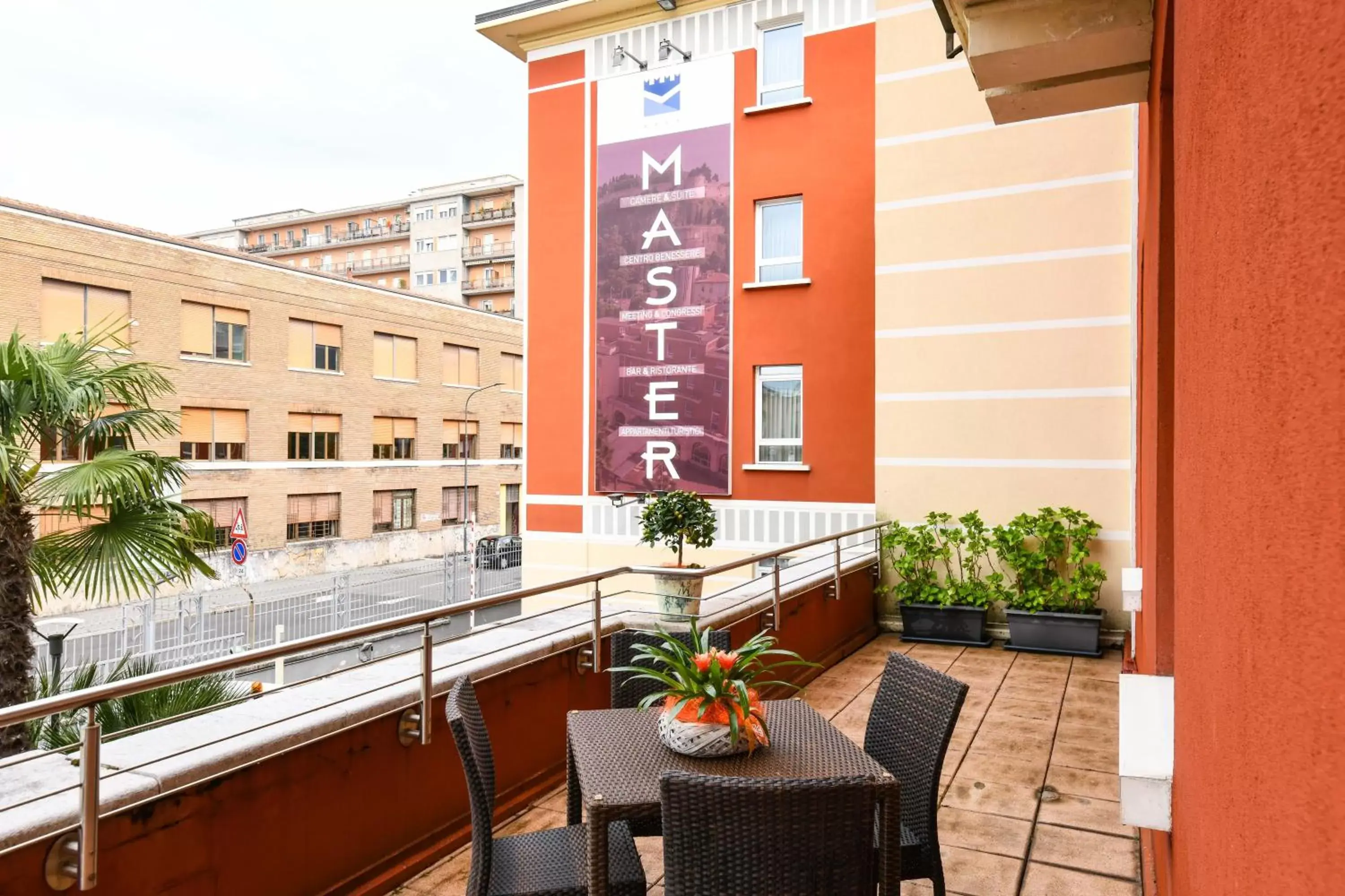 Balcony/Terrace in Hotel Master