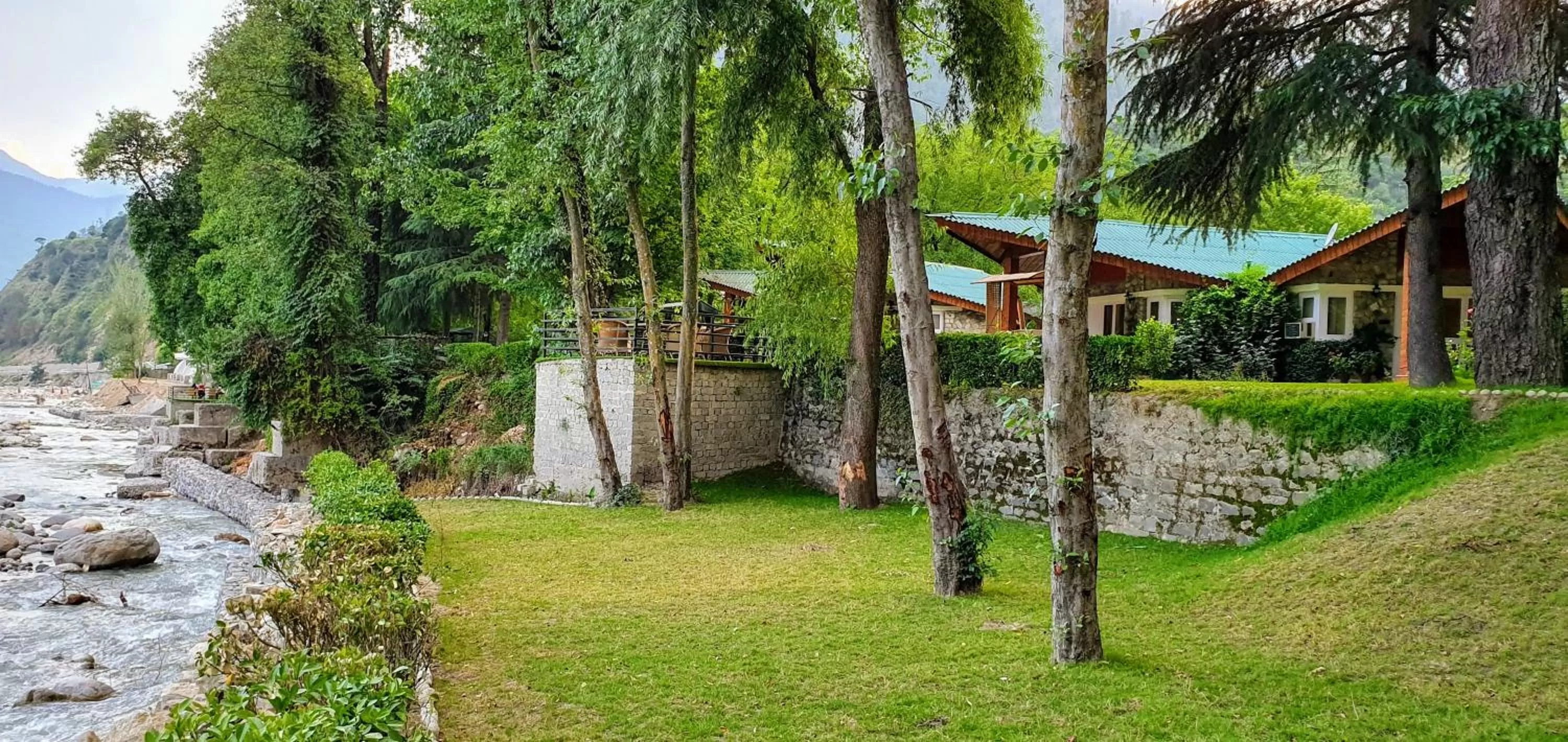 Garden in Span Resort and Spa, Manali