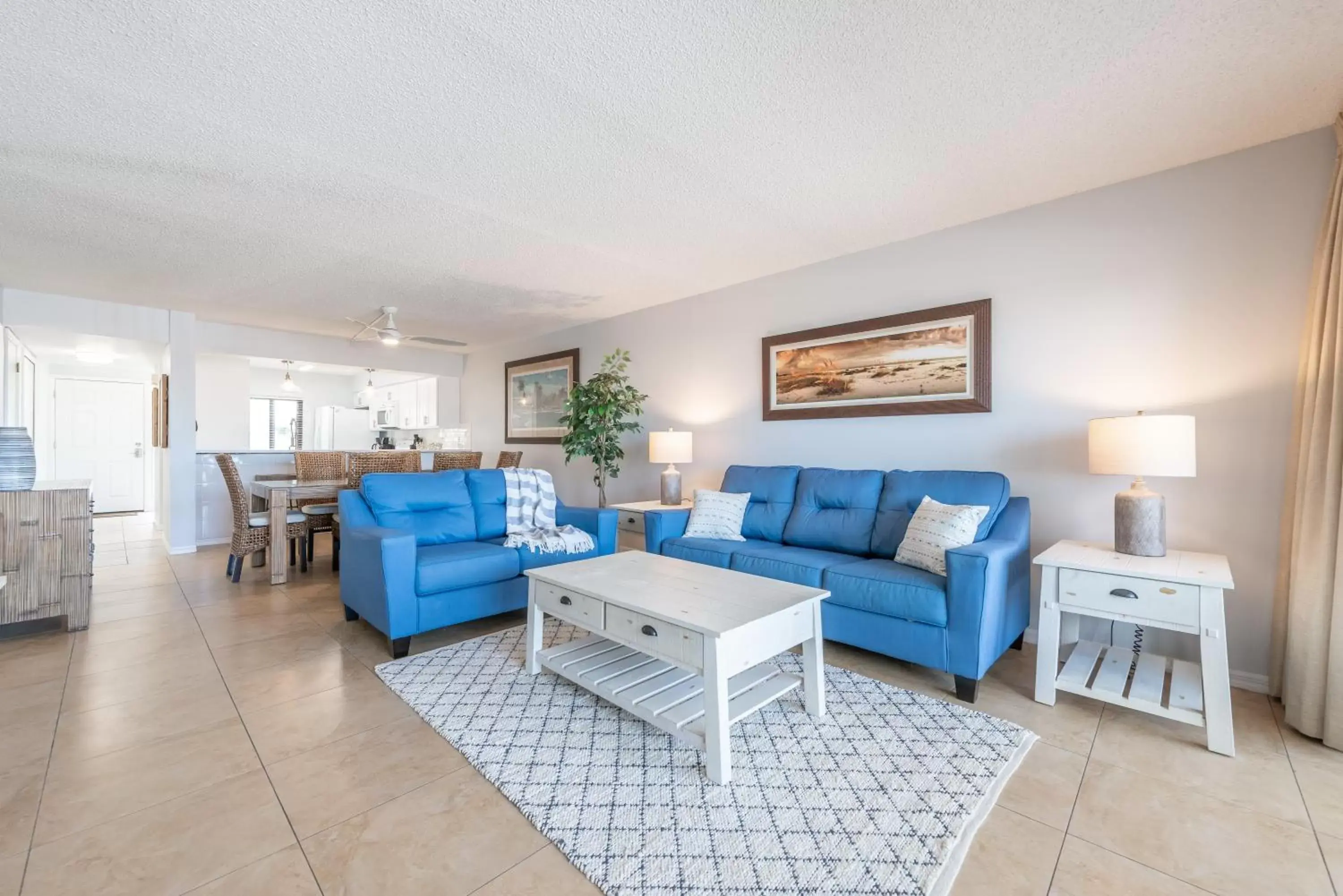 Living room, Seating Area in Sandcastles