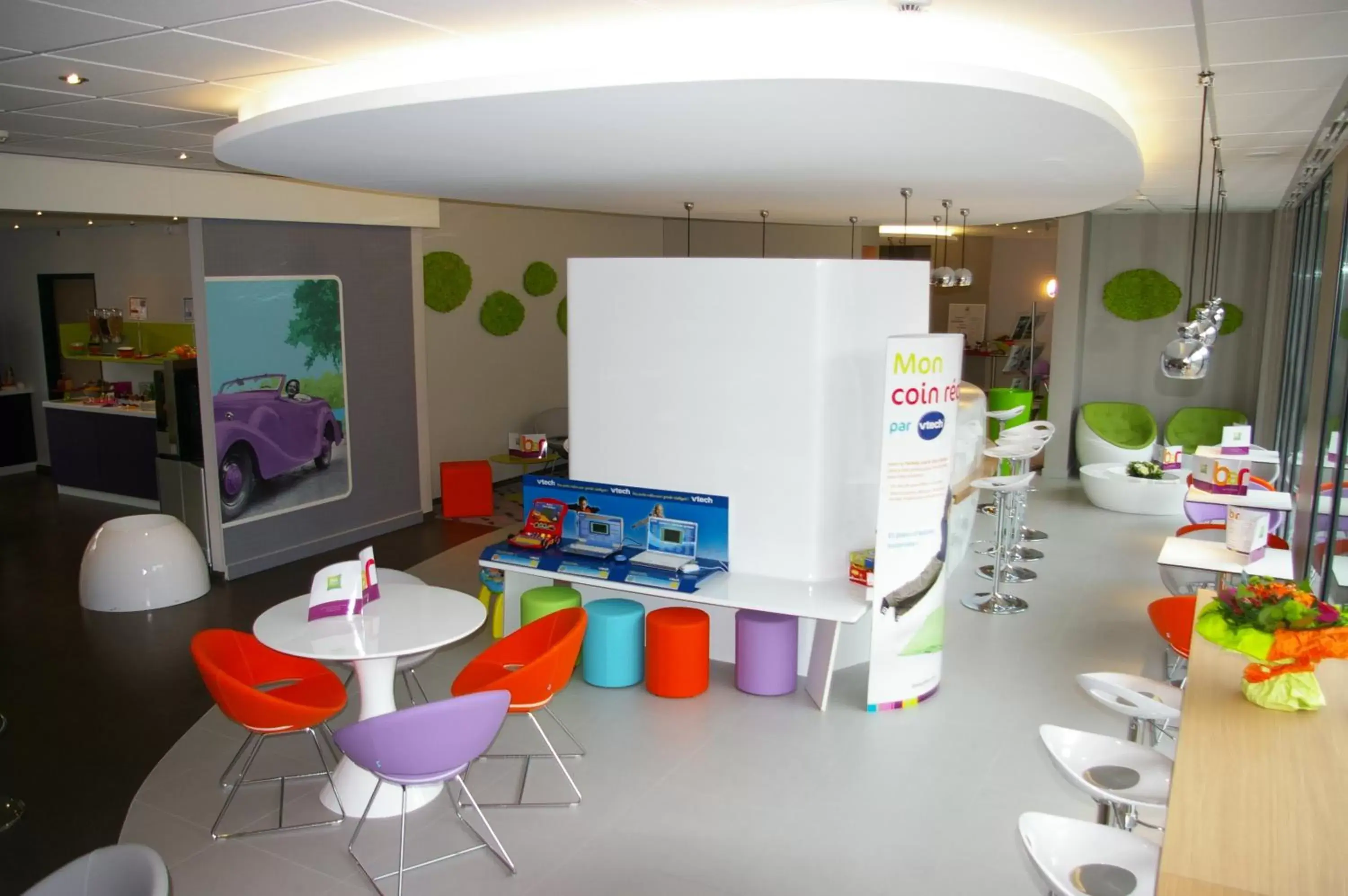 Children play ground, Kid's Club in ibis Styles Montbéliard