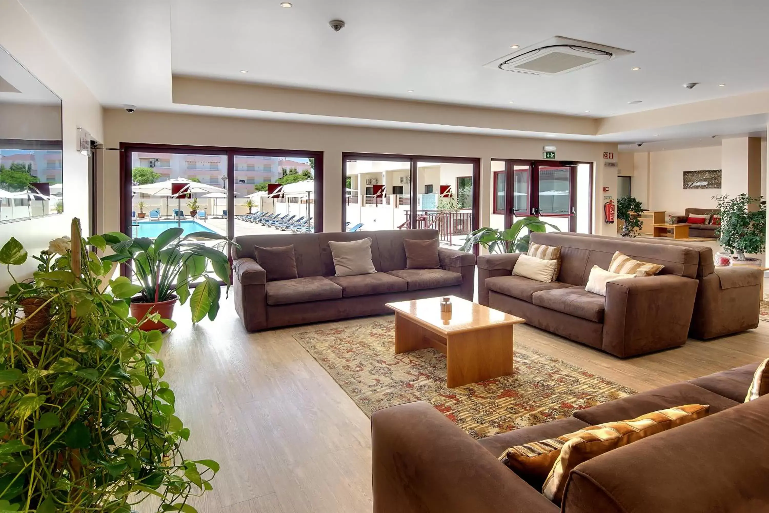 Living room in Hotel Alba Living room in Hotel Alba