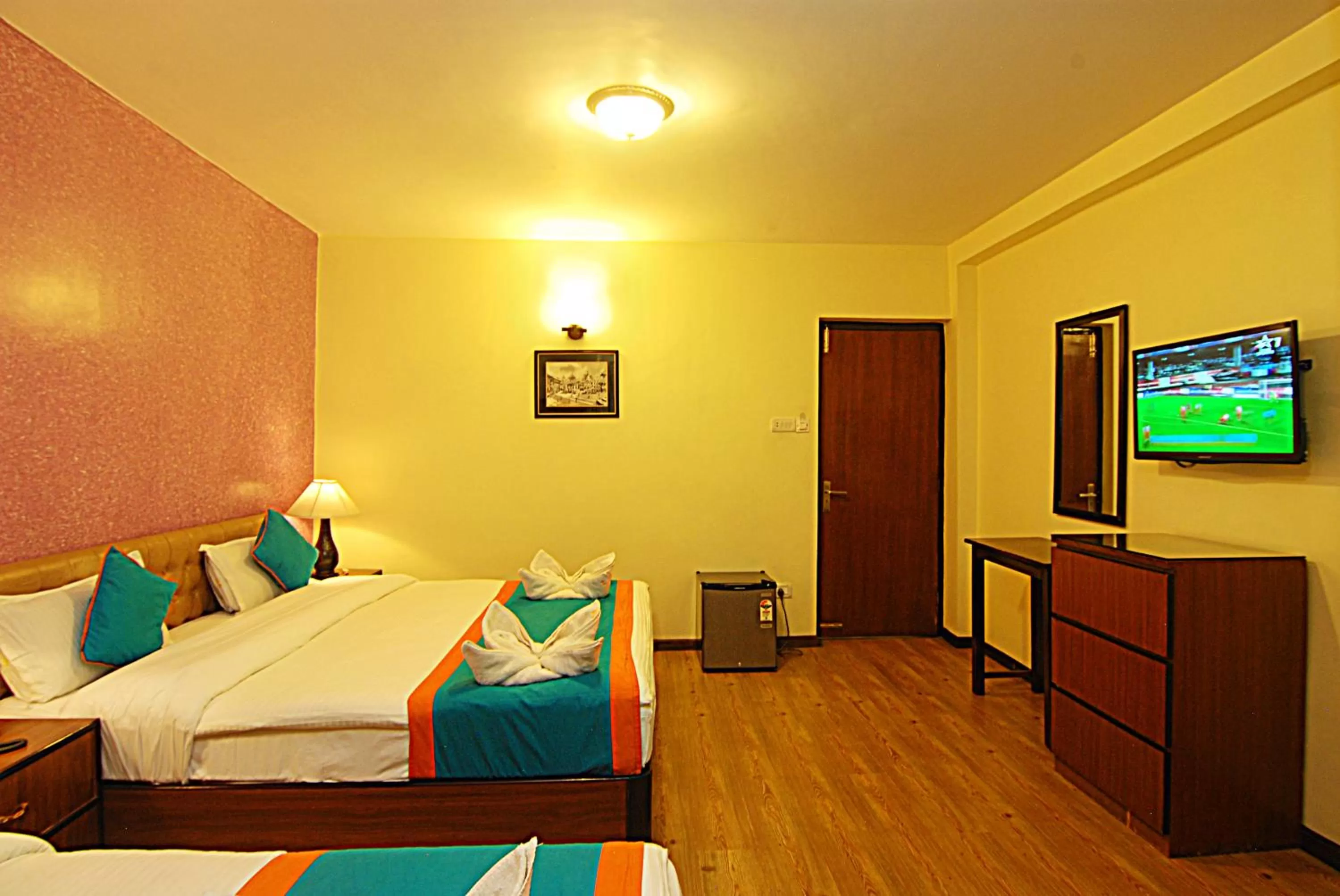 Bed in Hotel Amaryllis