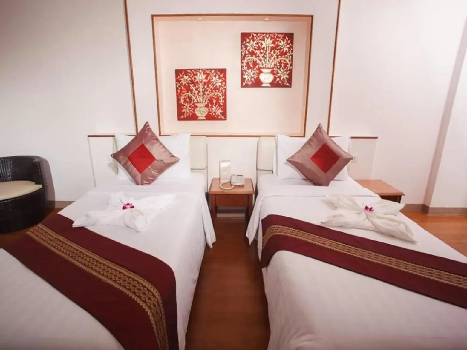 Bed in KC Place Hotel Pratunam - SHA Extra Plus Certified