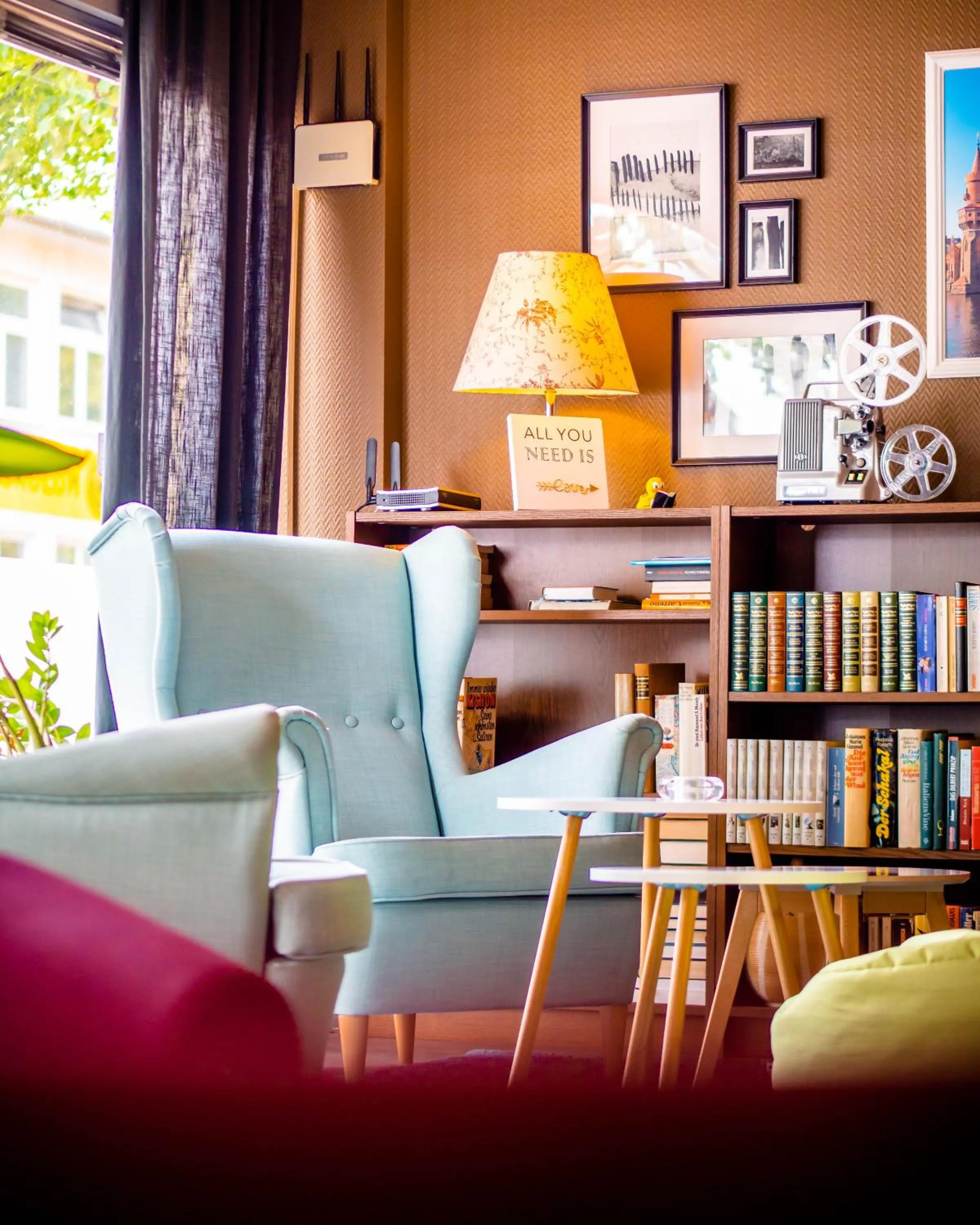 Lobby or reception in Hotel Berliner Bär