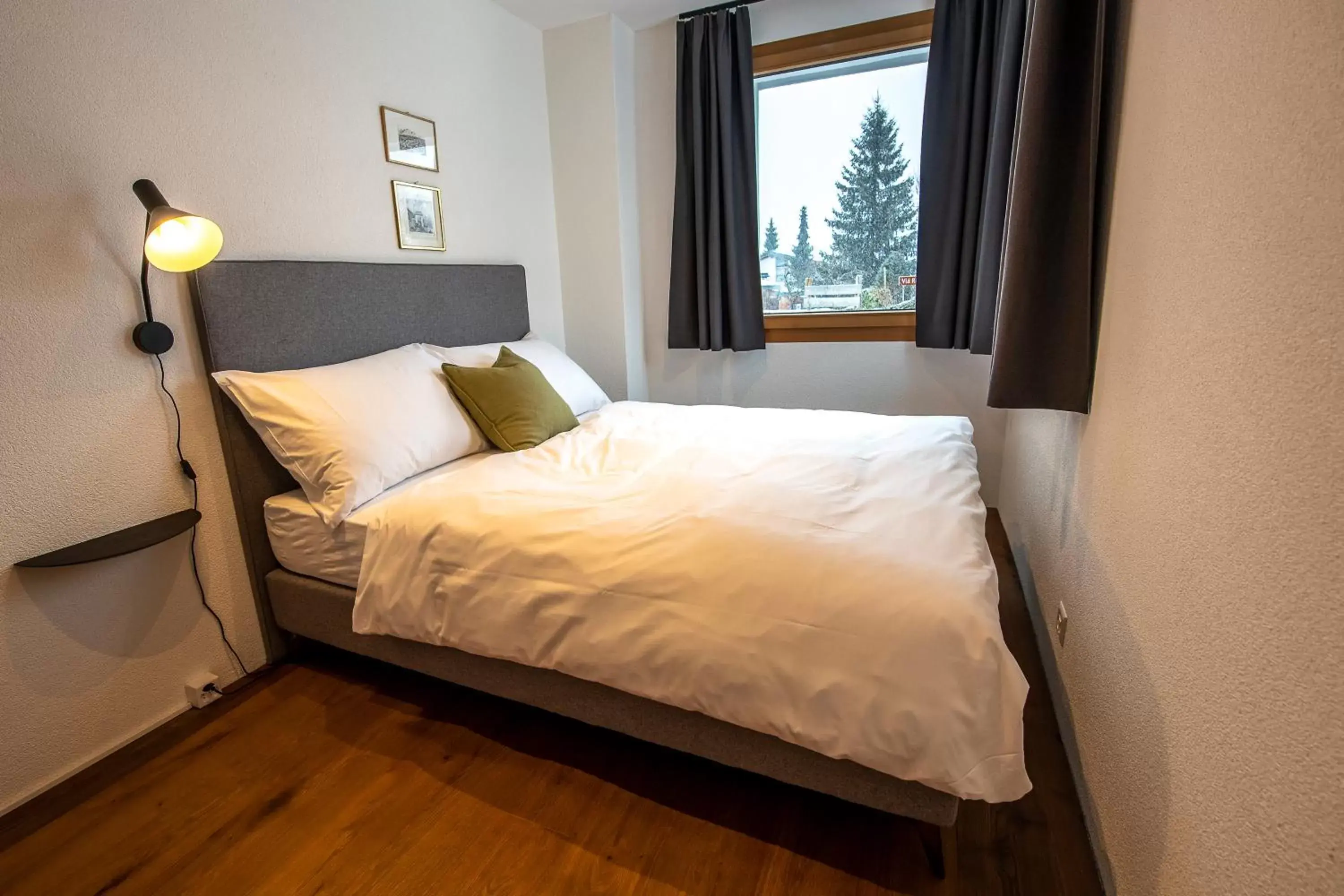 Bedroom, Bed in Flem Mountain Lodge