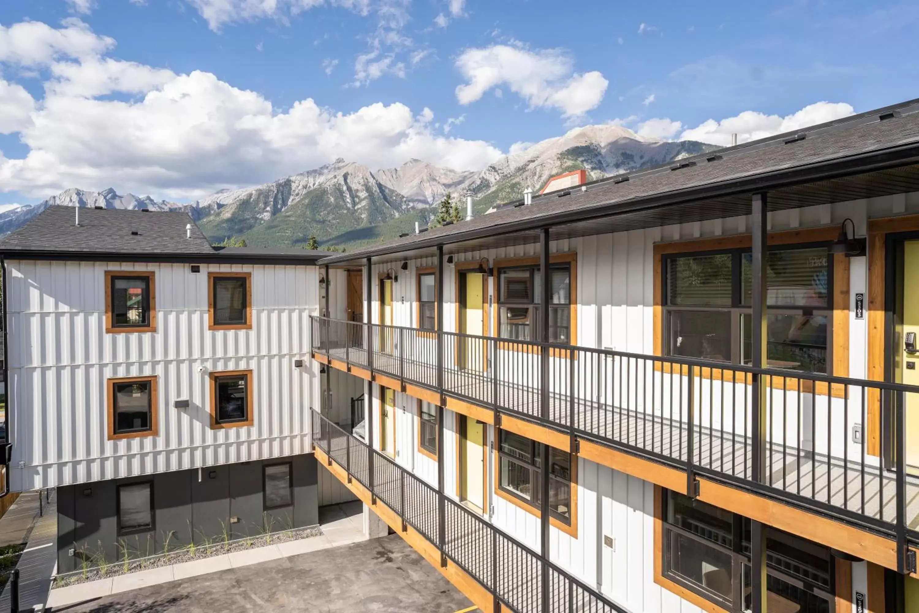 Property building in Basecamp Suites Canmore