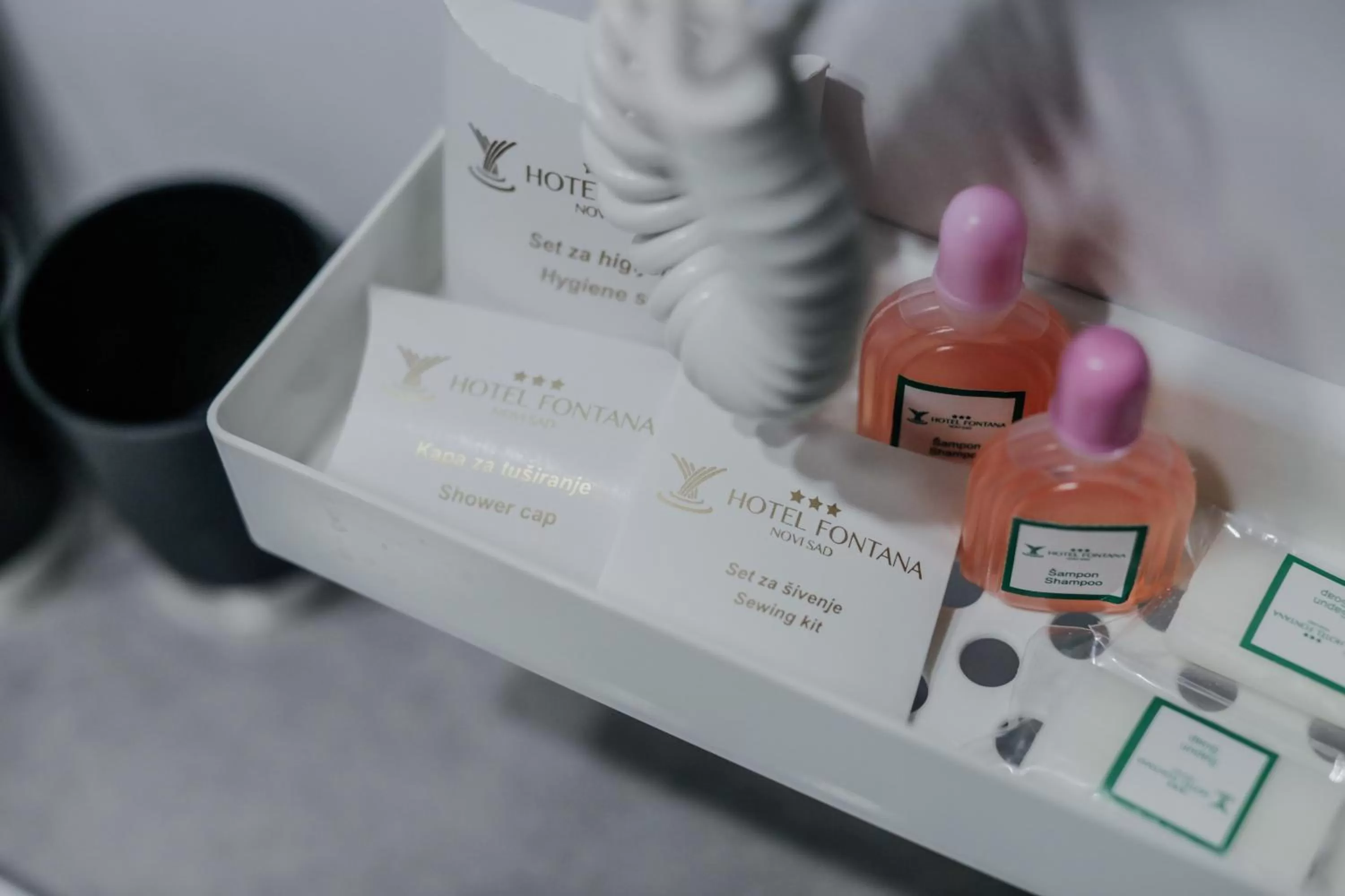 Shower in Hotel Fontana