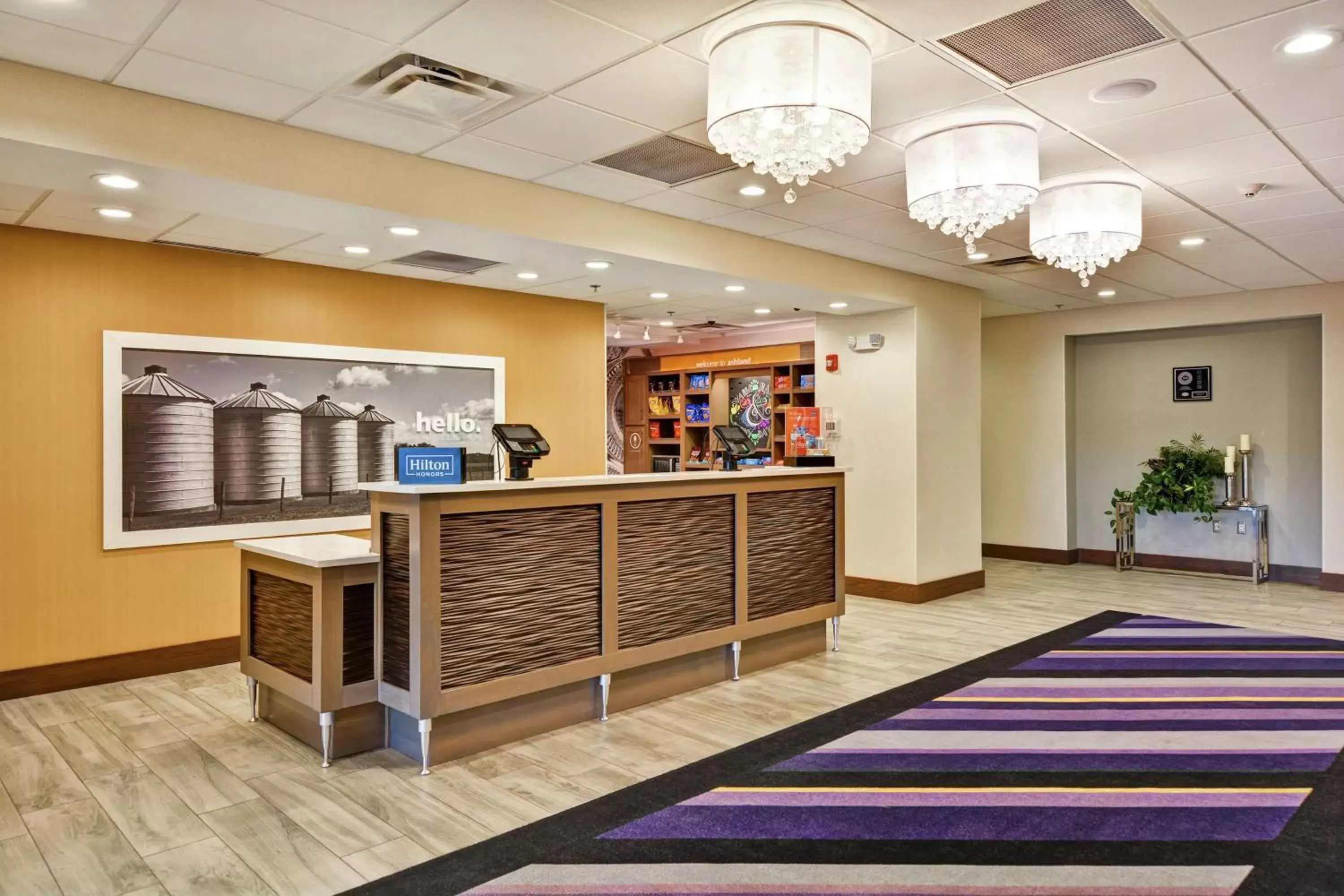Lobby or reception in Hampton Inn By Hilton Suites Ashland, Ohio