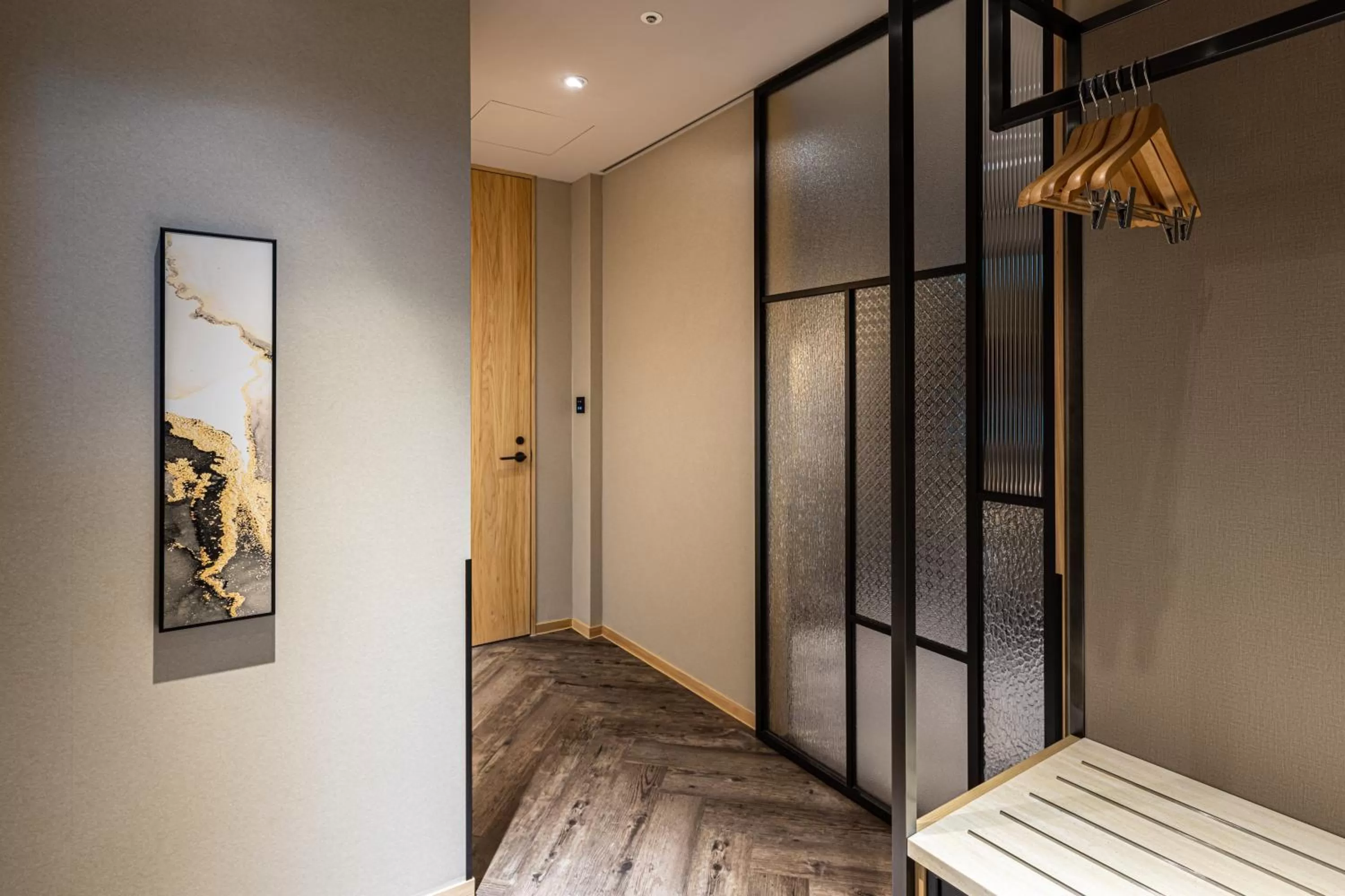 wardrobe, Bed in Solaria Nishitetsu Hotel Taipei Ximen