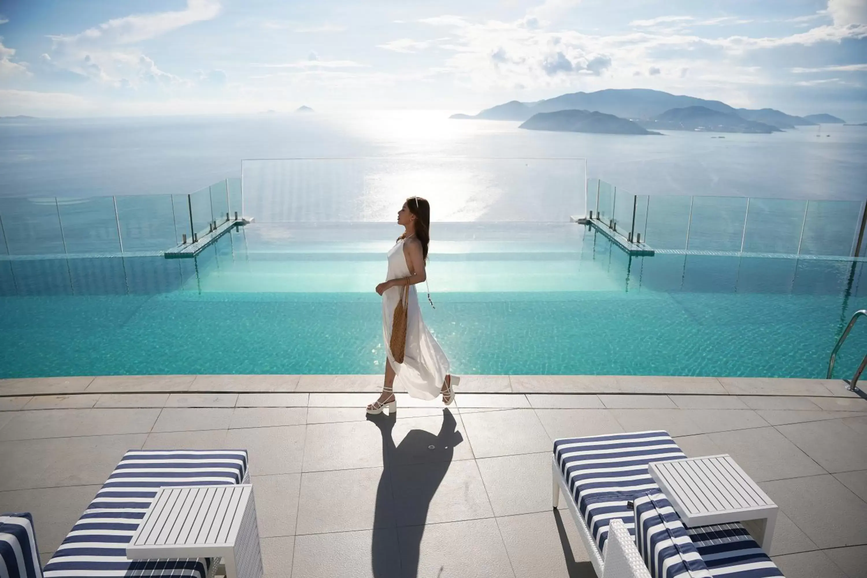 Swimming pool in The Empyrean Nha Trang