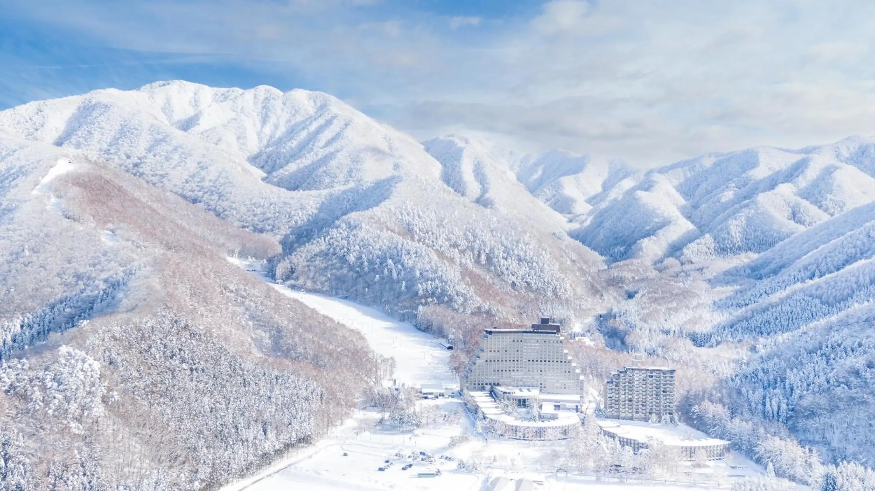 Bird's eye view in Hotel Listel Inawashiro Wing Tower