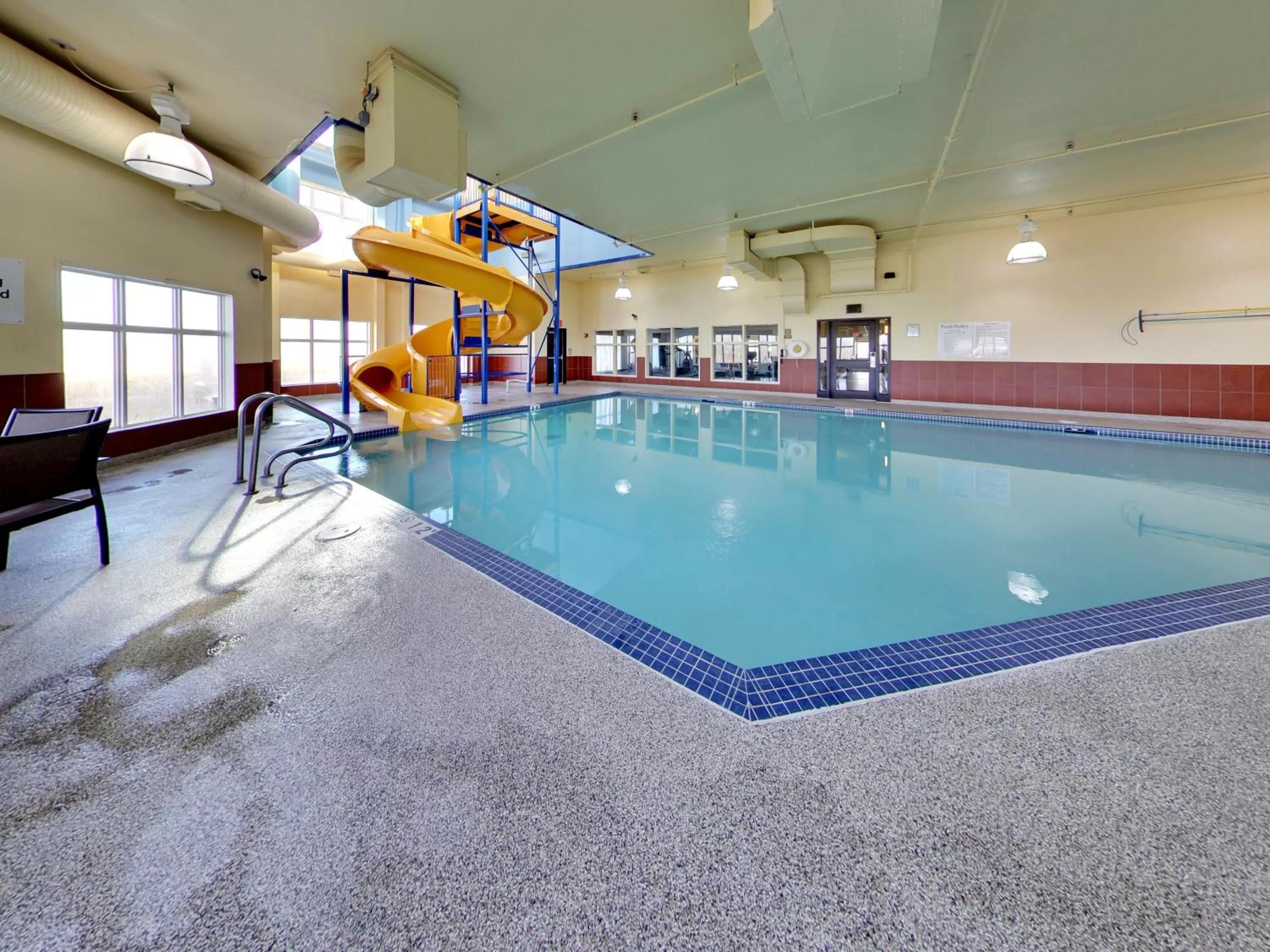 Swimming pool in Holiday Inn Express Hotel & Suites - Edmonton International Airport by IHG