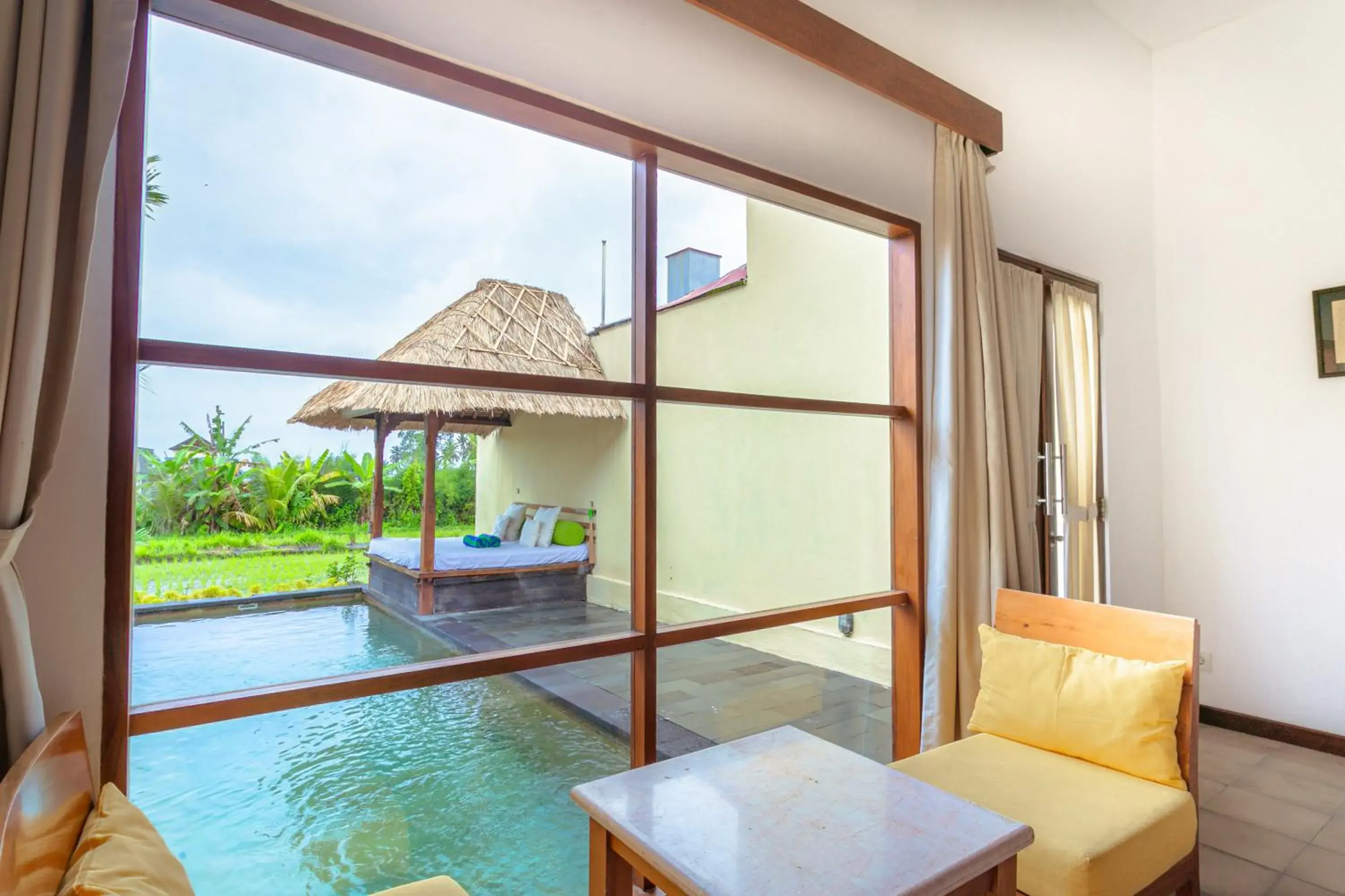 View (from property/room), Pool View in Alam Puisi Villa Ubud