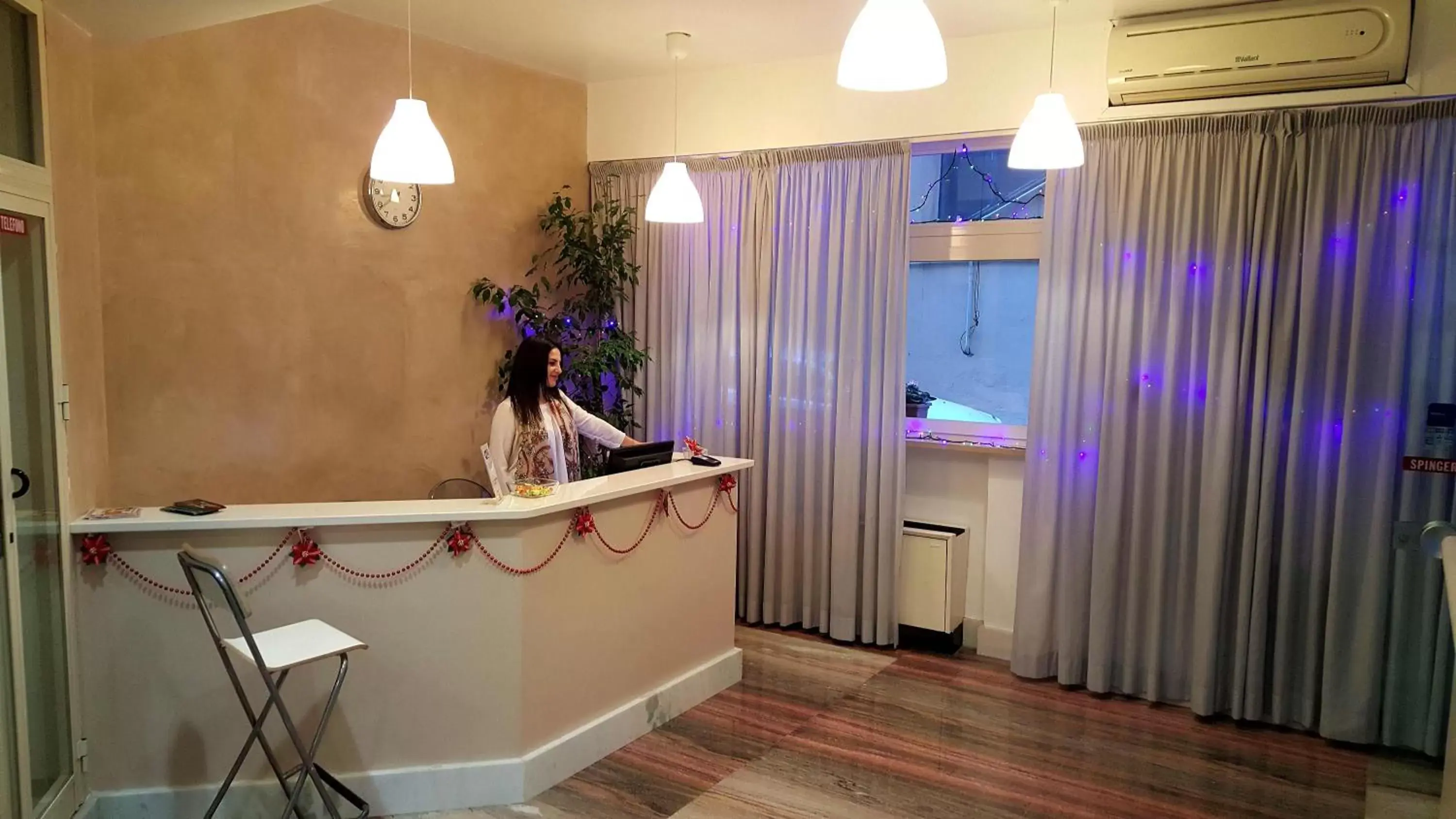 Lobby or reception, Bathroom in Hotel Del Viale