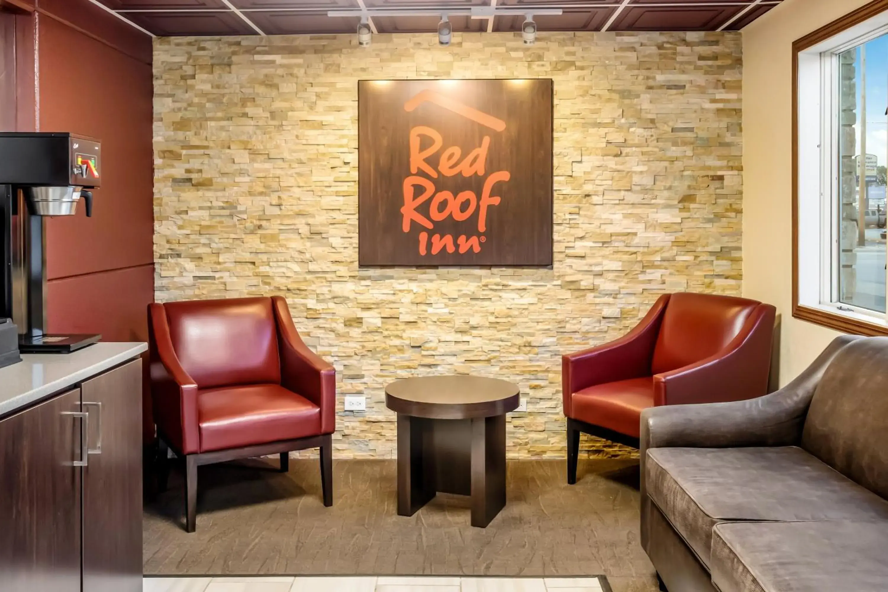Lobby or reception in Red Roof Inn Chicago-Alsip