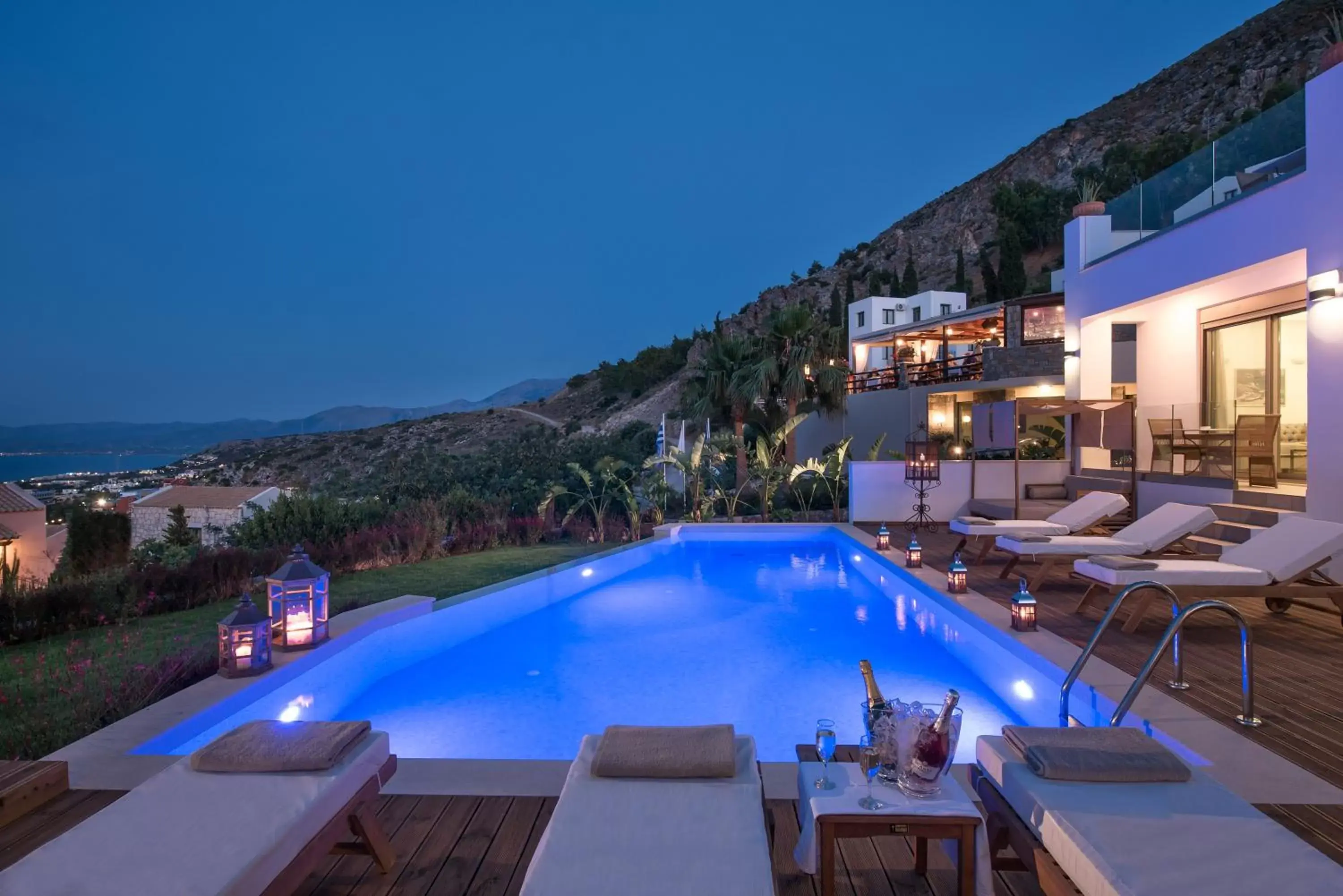 Swimming Pool in Creta Blue Boutique Hotel