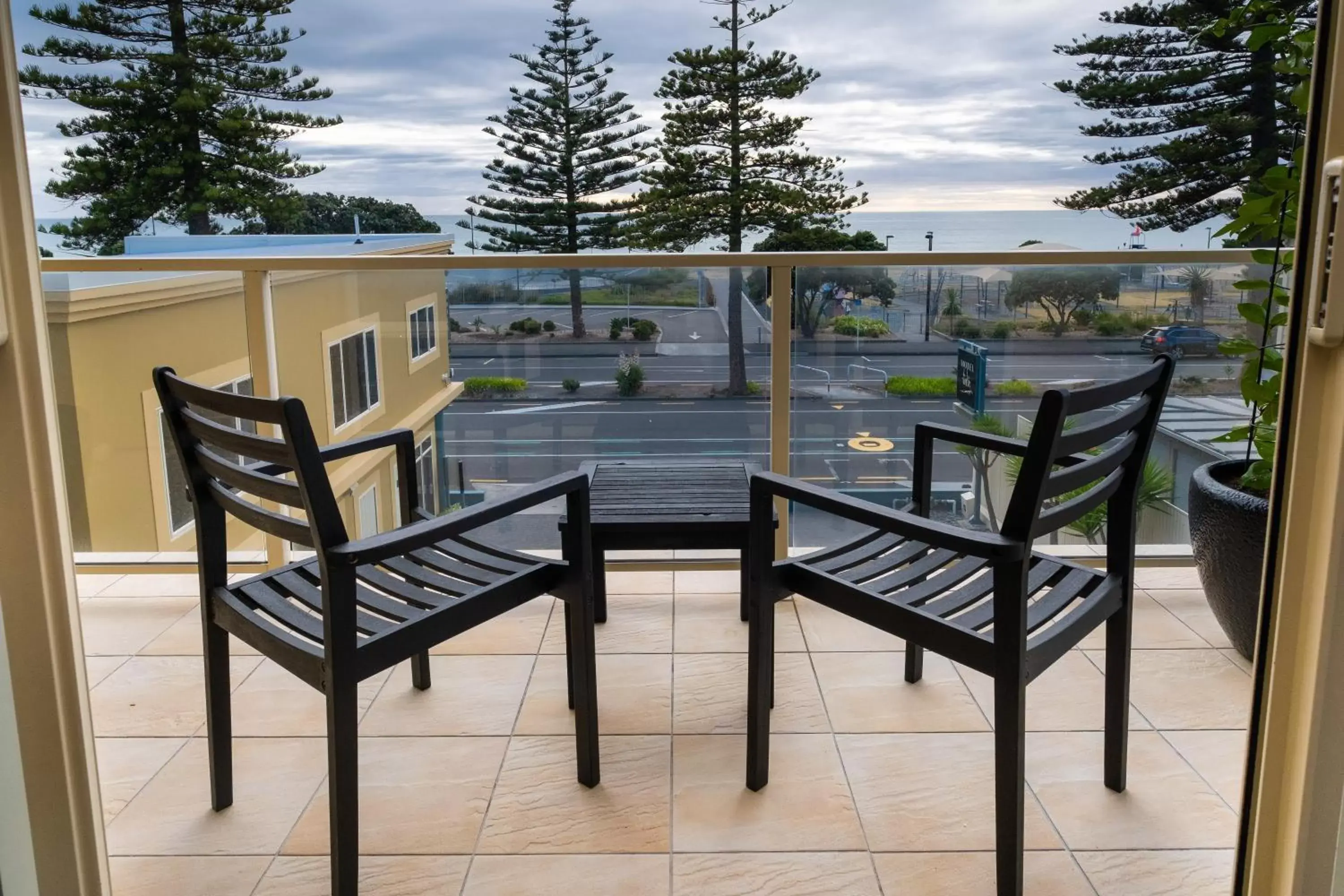 Balcony/Terrace in Motel de la Mer