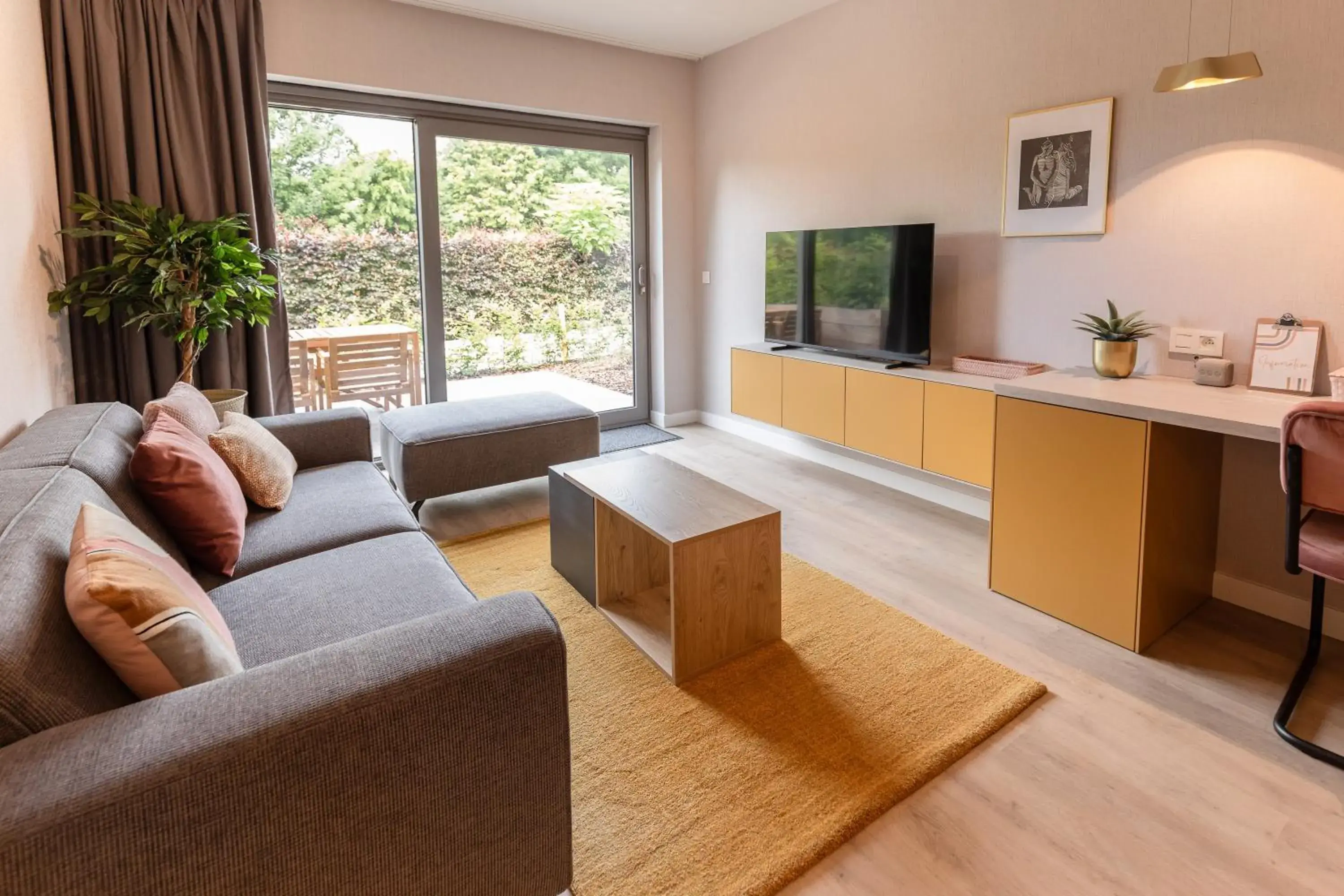 Living room, Seating Area in B&B Abalona