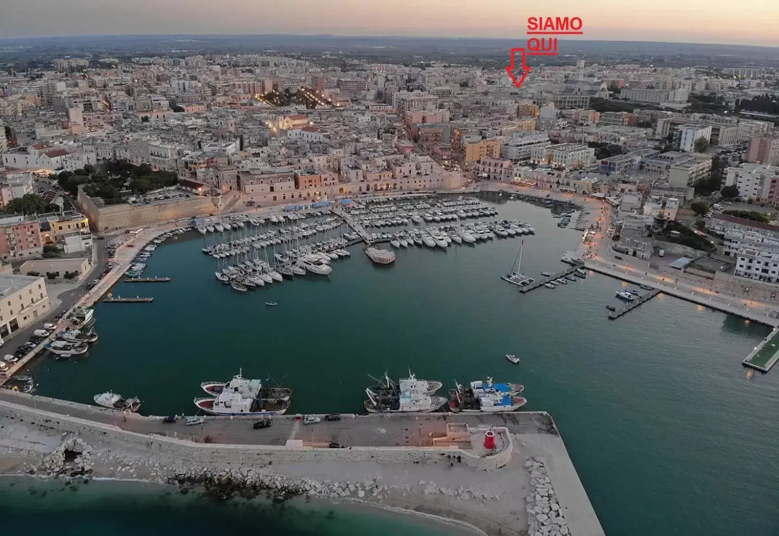 Property building, Bird's-eye View in DONNA LUCREZIA b&b Boutique Hotel Style