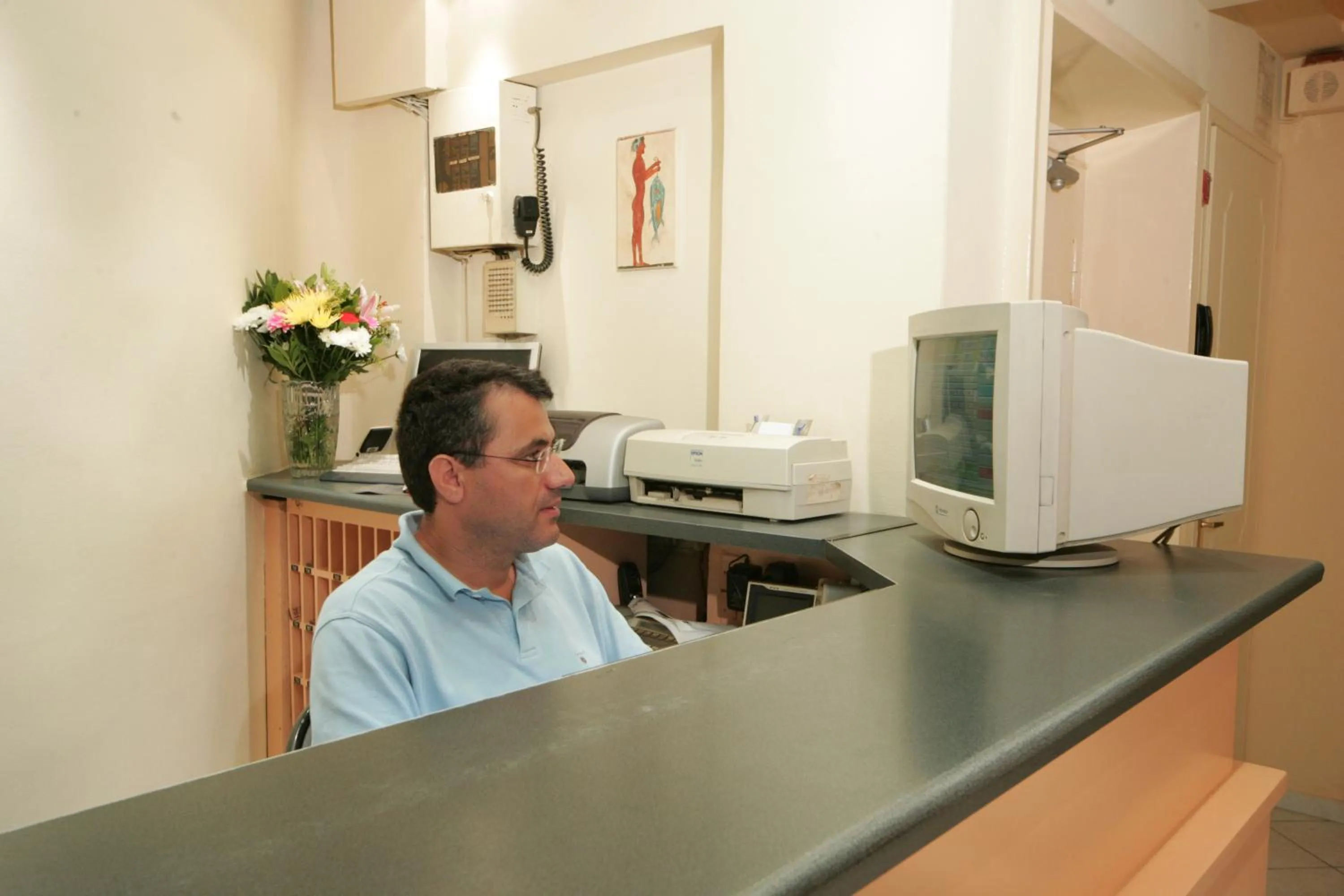 Lobby or reception in Alma