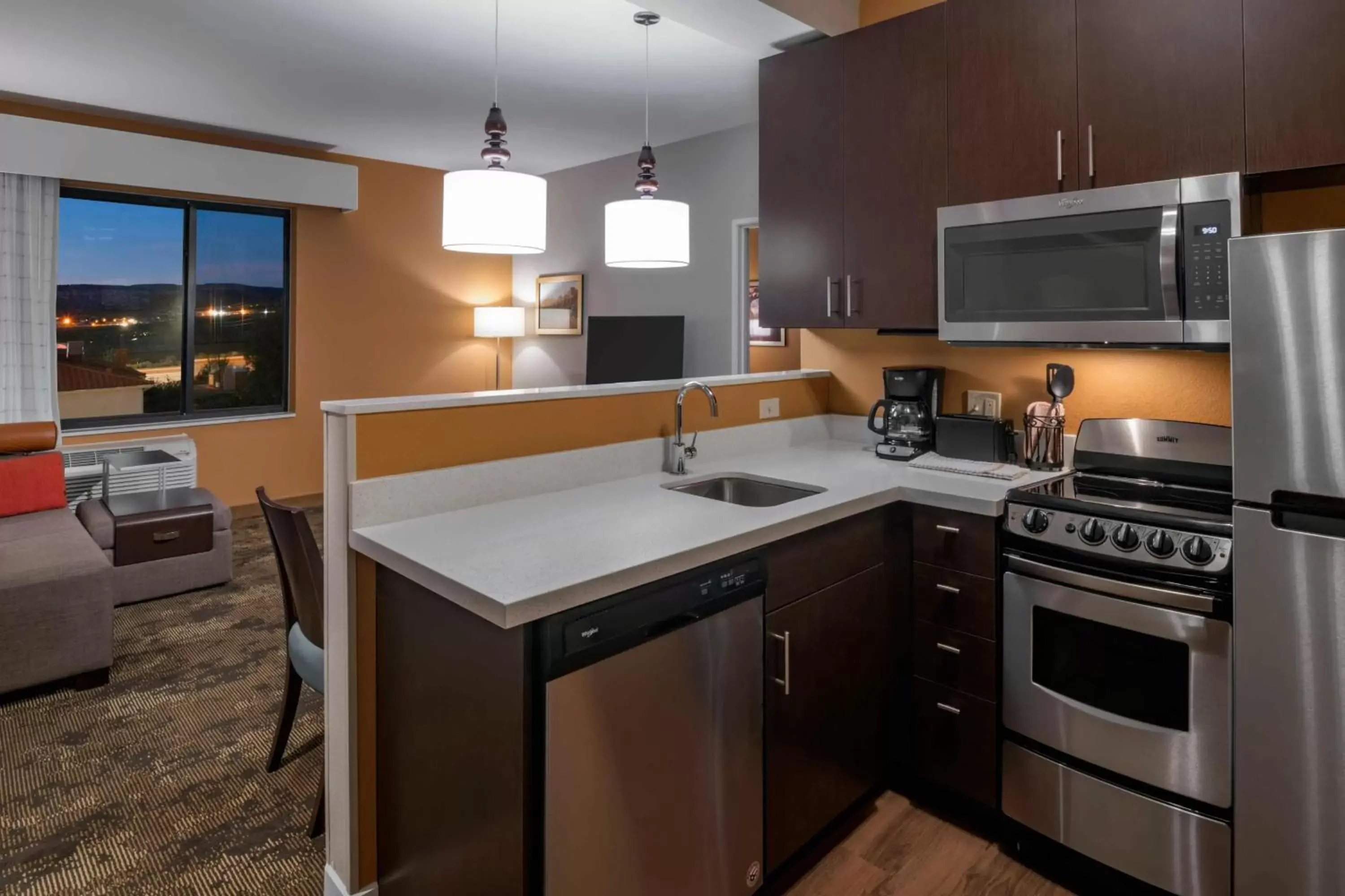Kitchen or kitchenette, Kitchen/Kitchenette in TownePlace by Marriott Suites Gallup