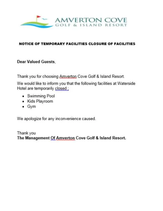 Amverton Cove Golf & Island Resort