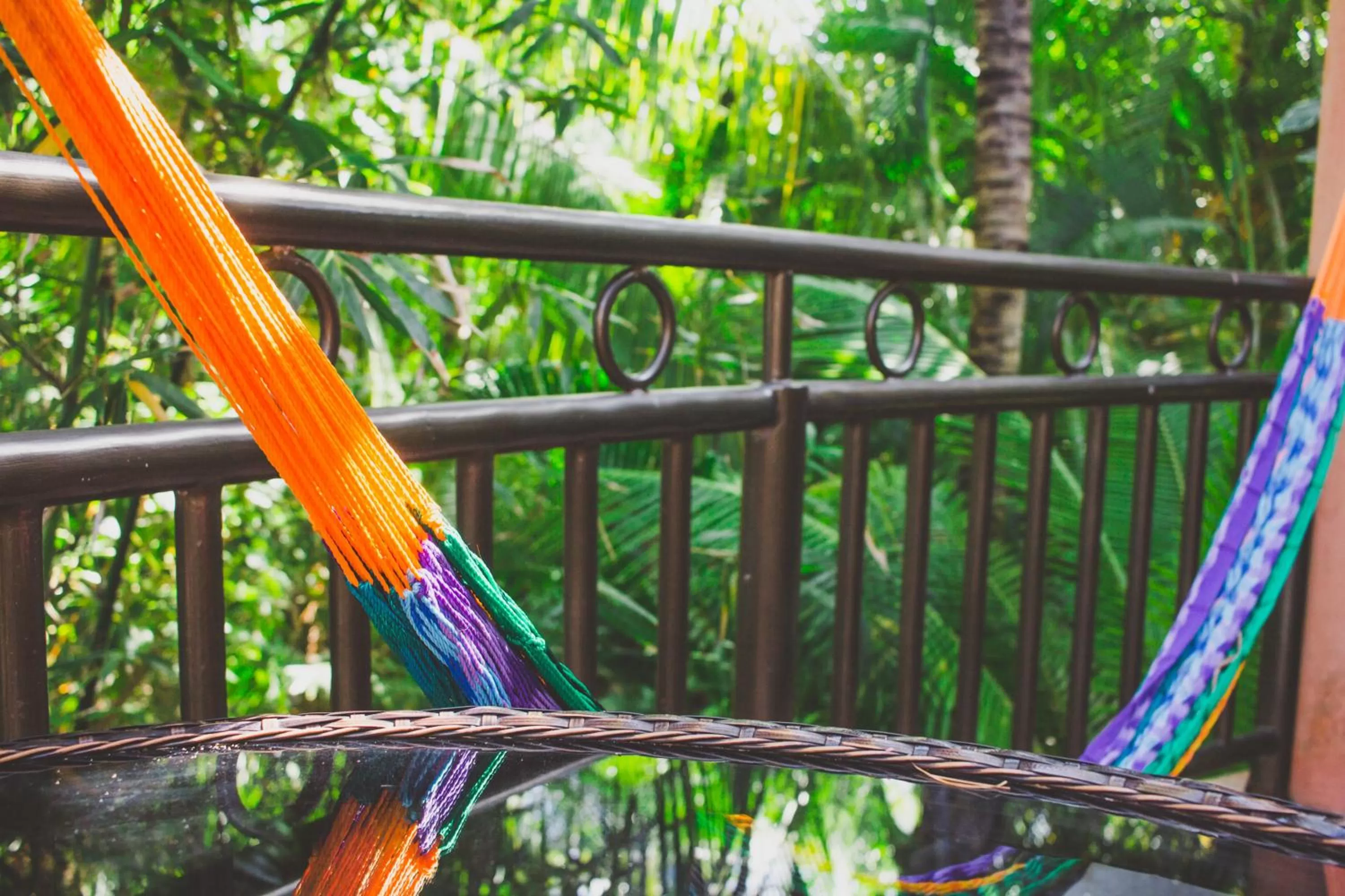 Balcony/Terrace in Cocos Cabañas Playa del Carmen Adults Only