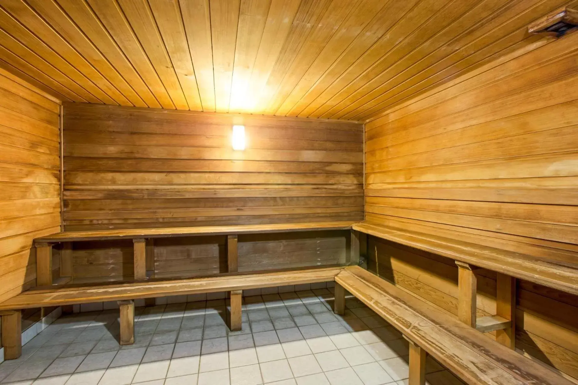 Sauna in Port Pacific Resort